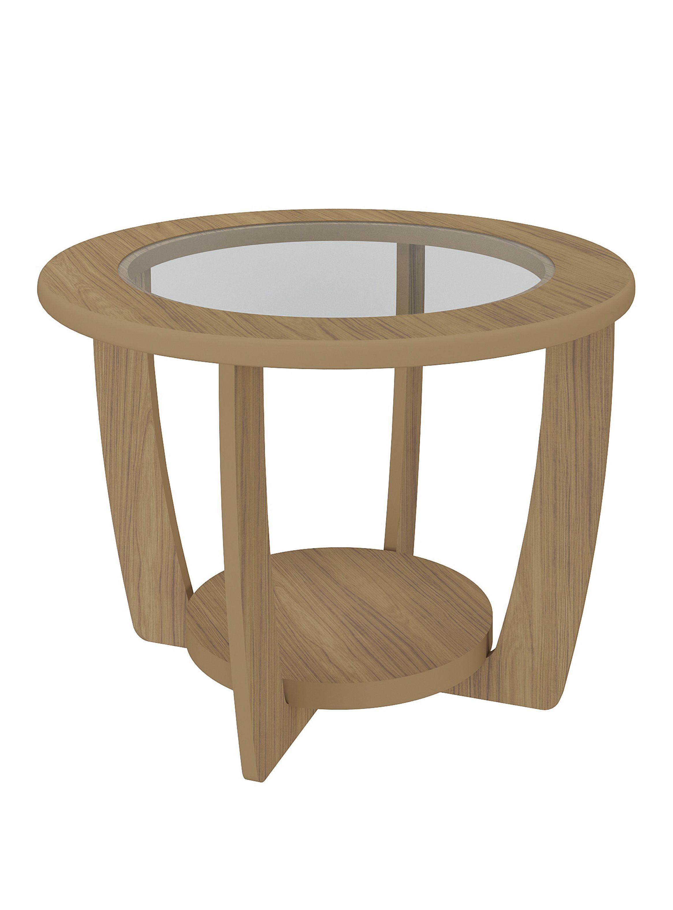 Mesa de Centro Curve Redonda 60 cm-0