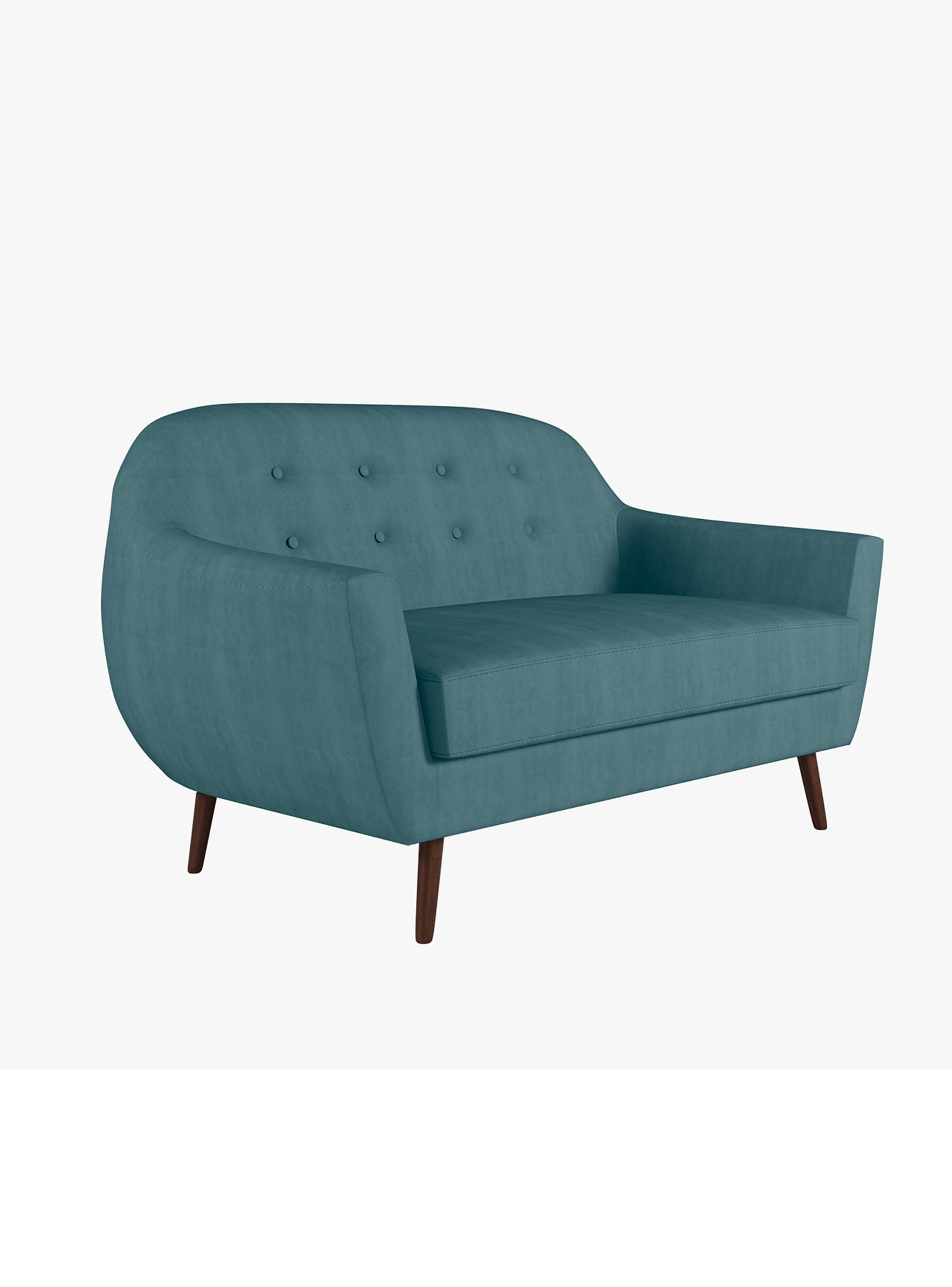 Sofá 2 Cuerpos Mykonos Verde Esmeralda-2