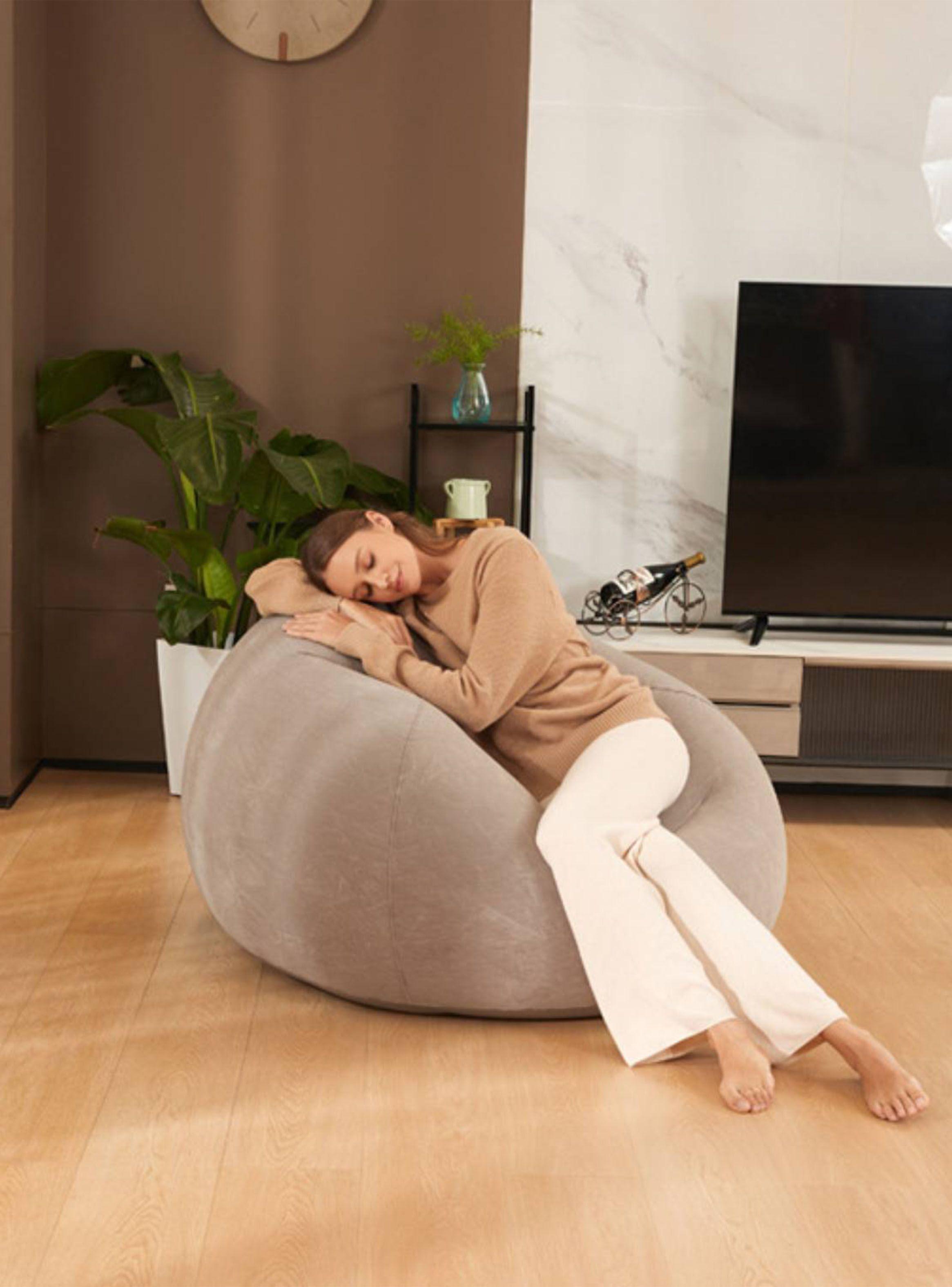 Sillón Inflable Puffy Live Sport Gris-4