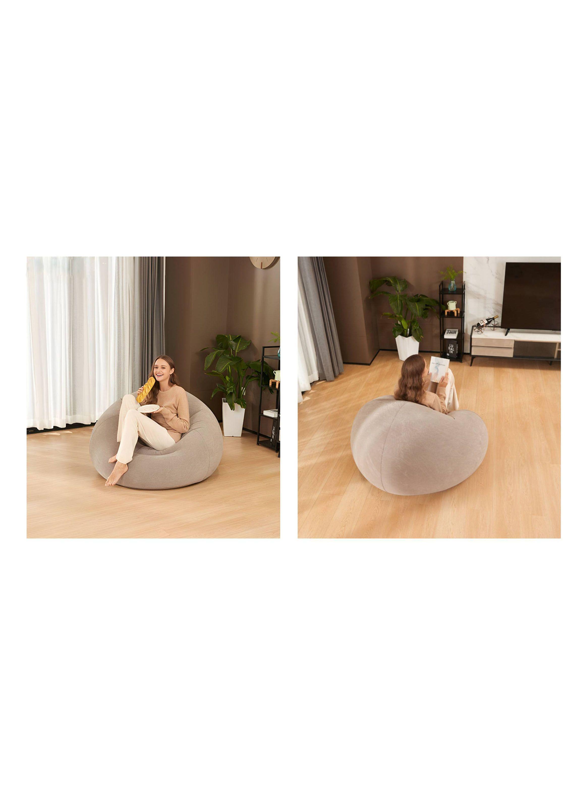 Sillón Inflable Puffy Live Sport Gris-2