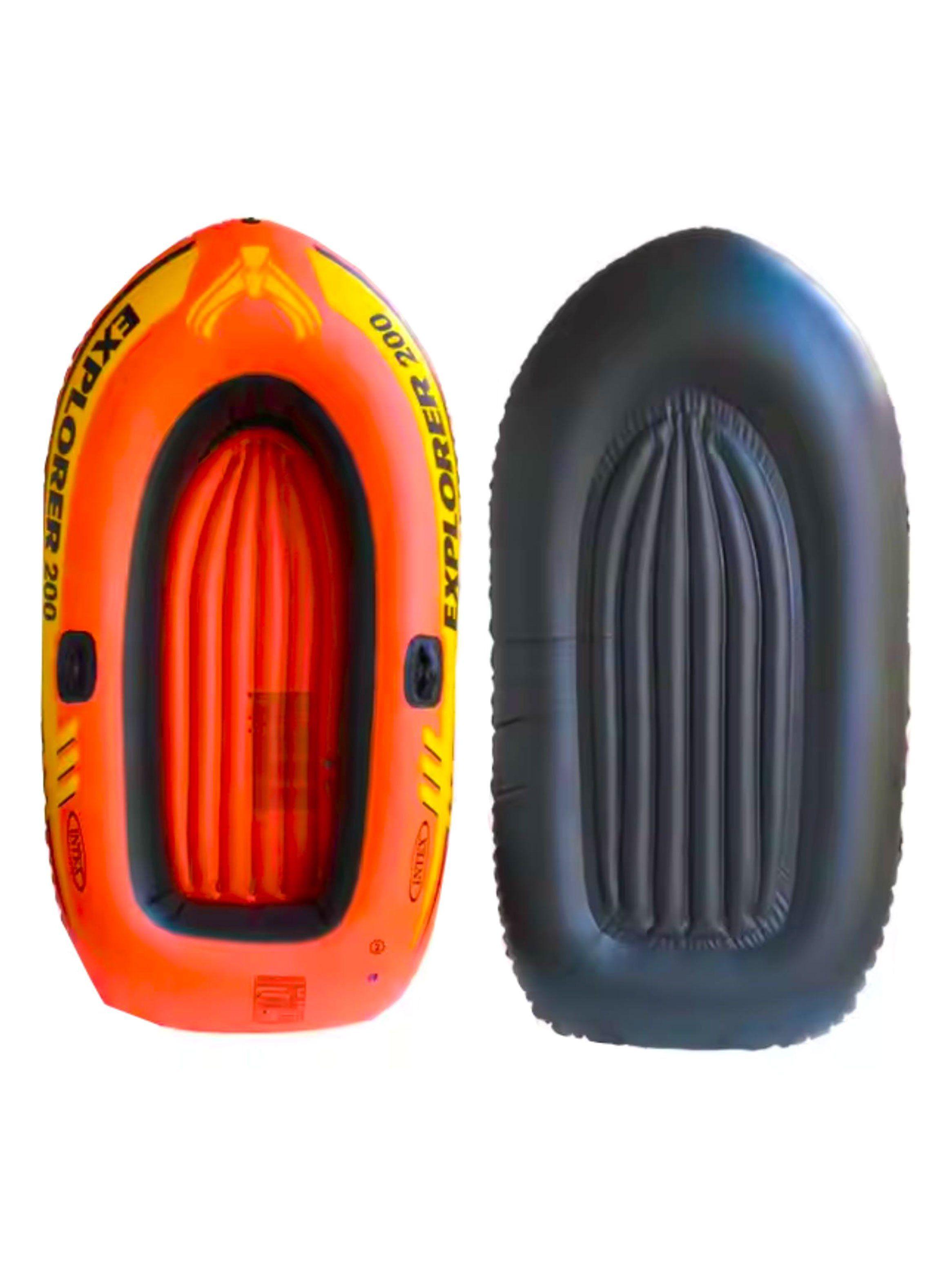 Bote Inflable Explorer 200 + Remos-3