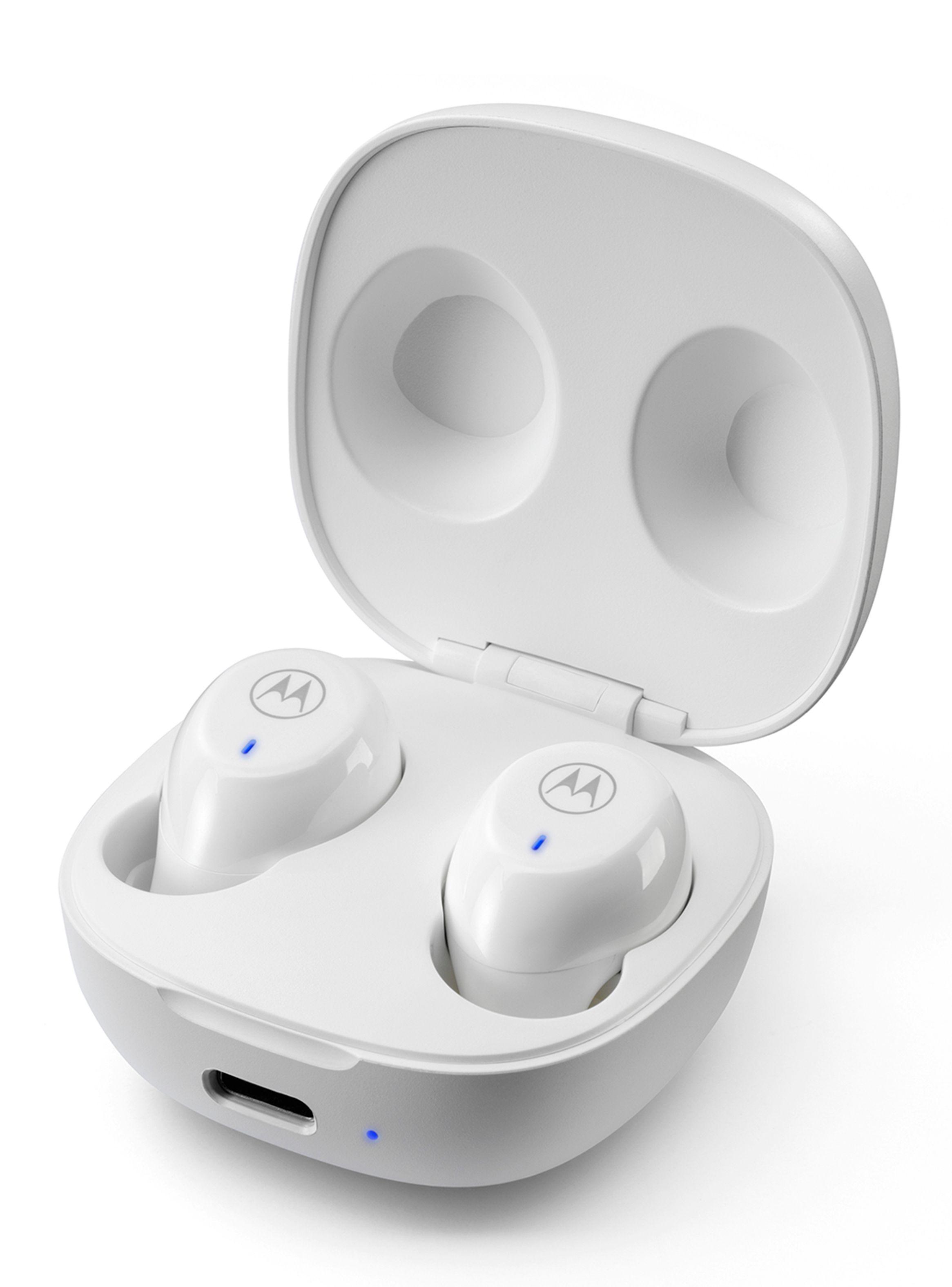 Audífonos Bluetooth Moto Buds 105 Tws Blanco-2