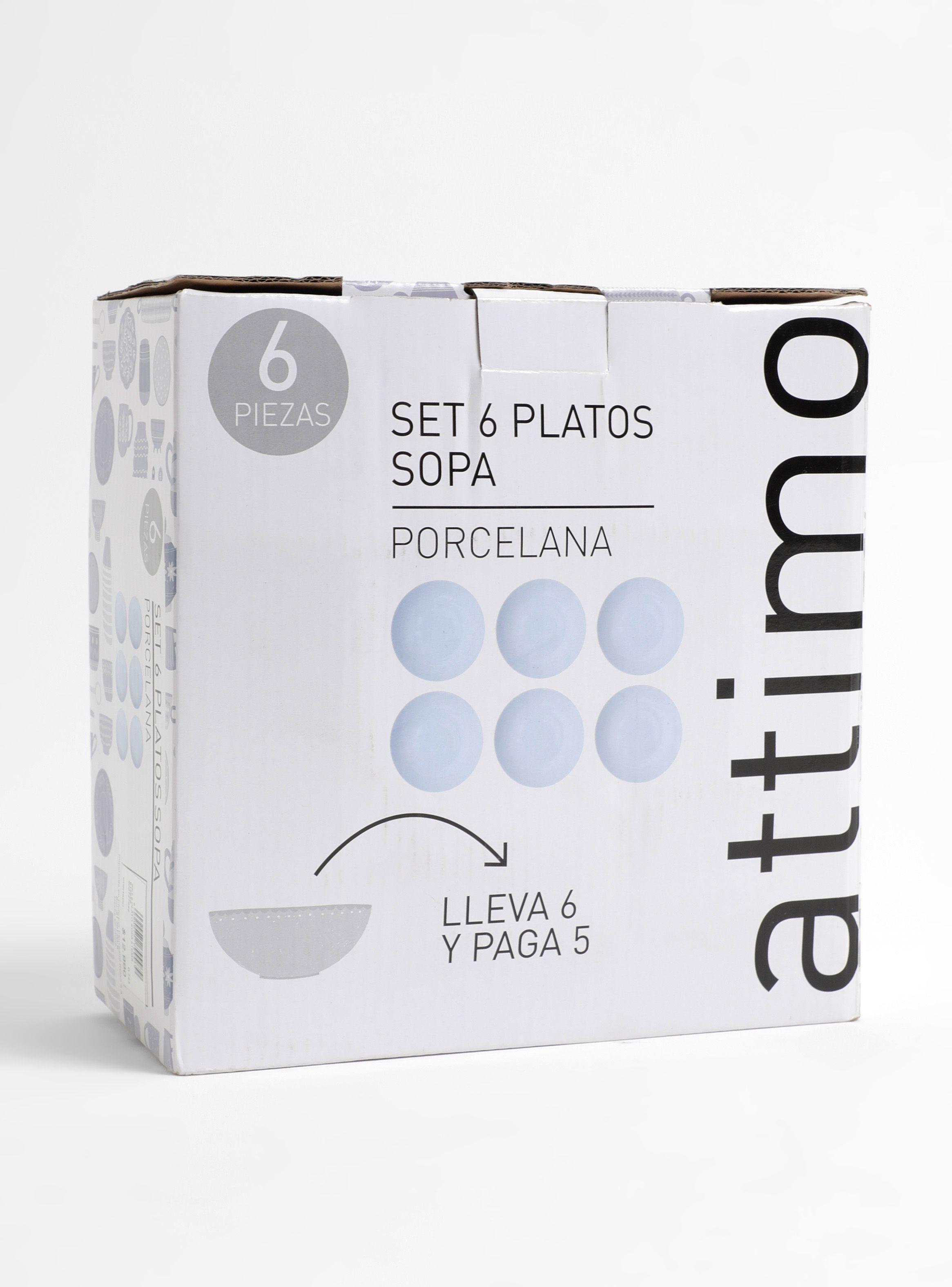 Set 6 Platos Sopa 21 cm-3