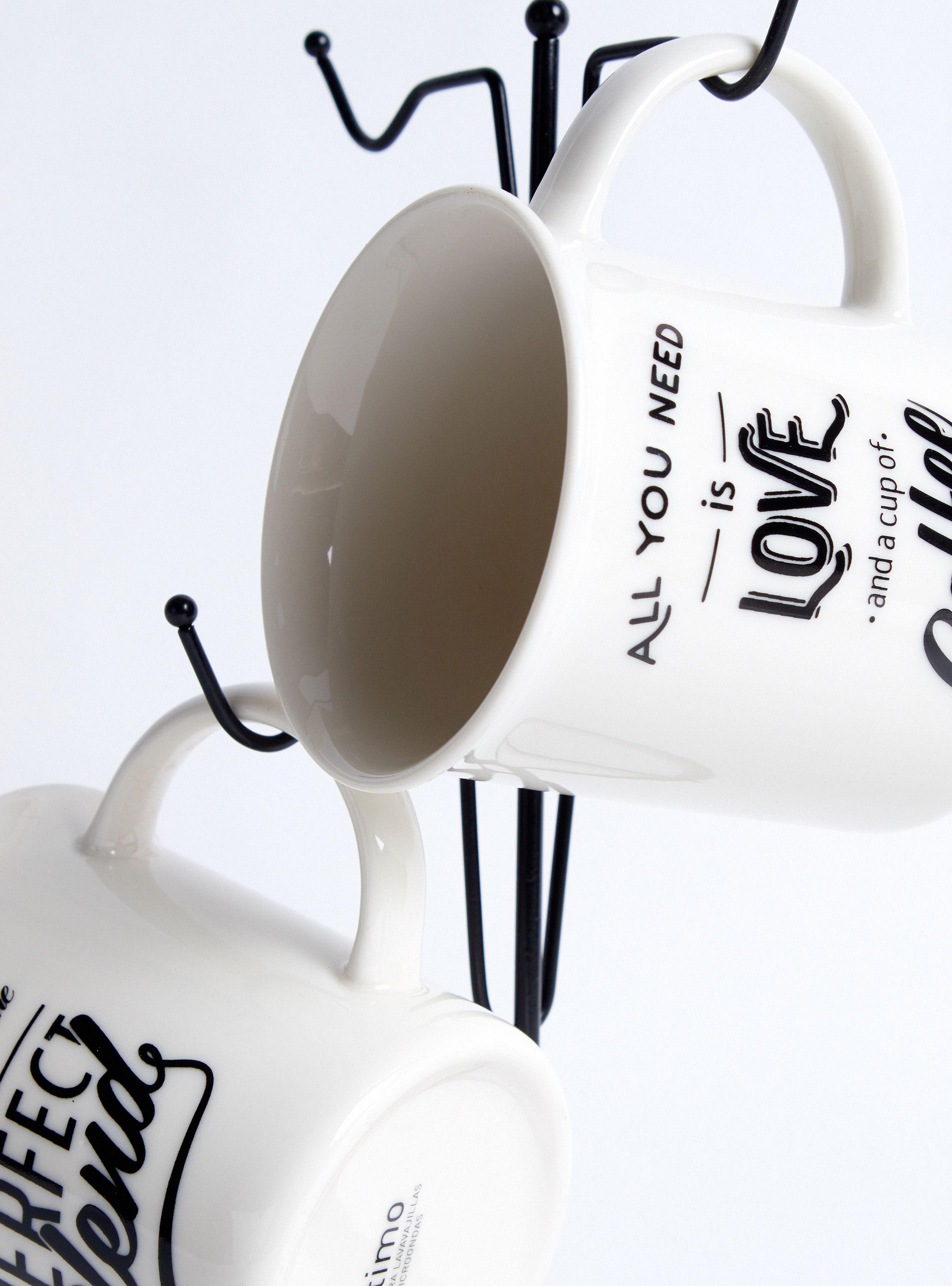 Set Atril + 4 Tazas-1