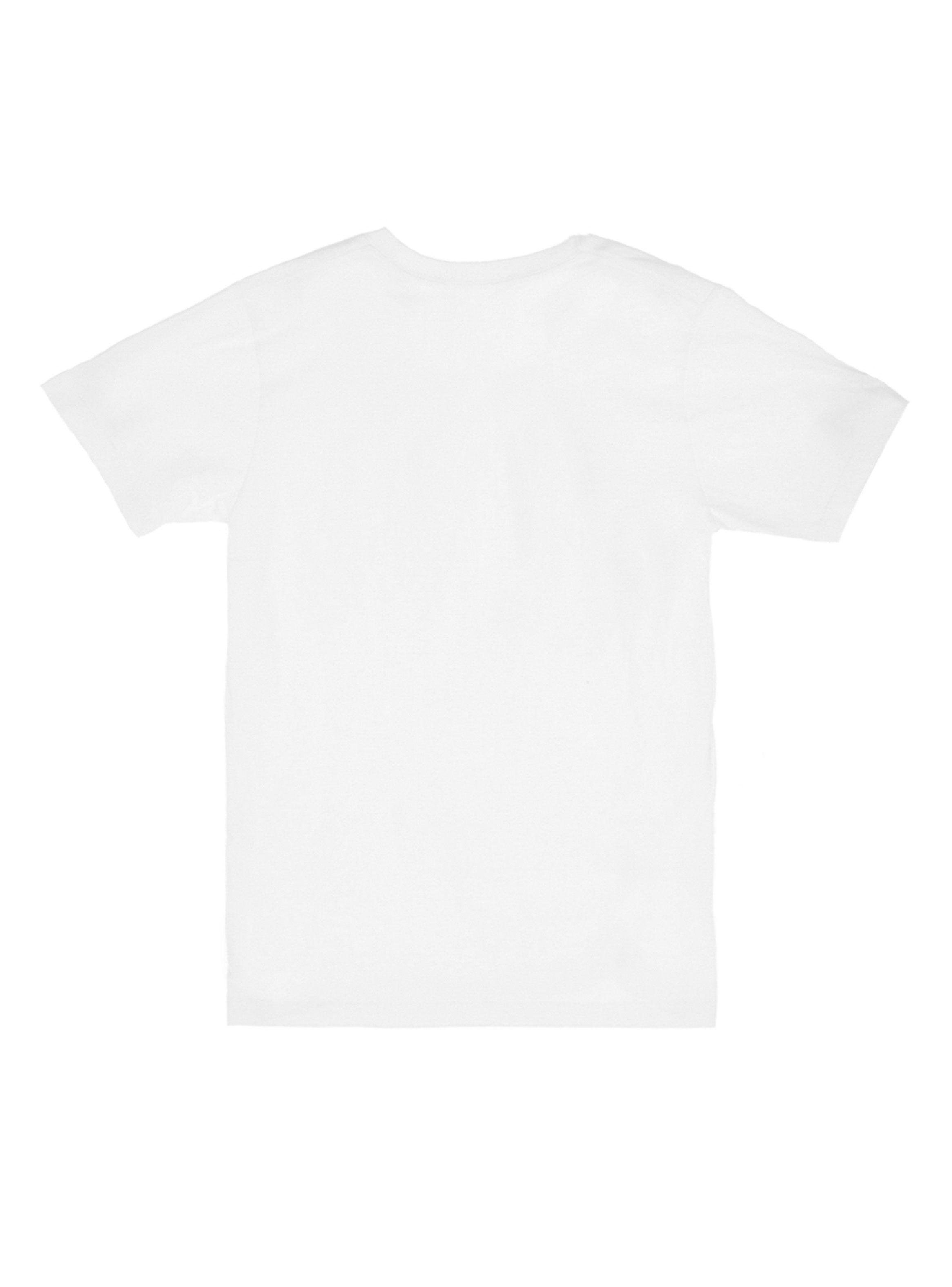 Polera Quiksilver Blanca Niño Resin-1