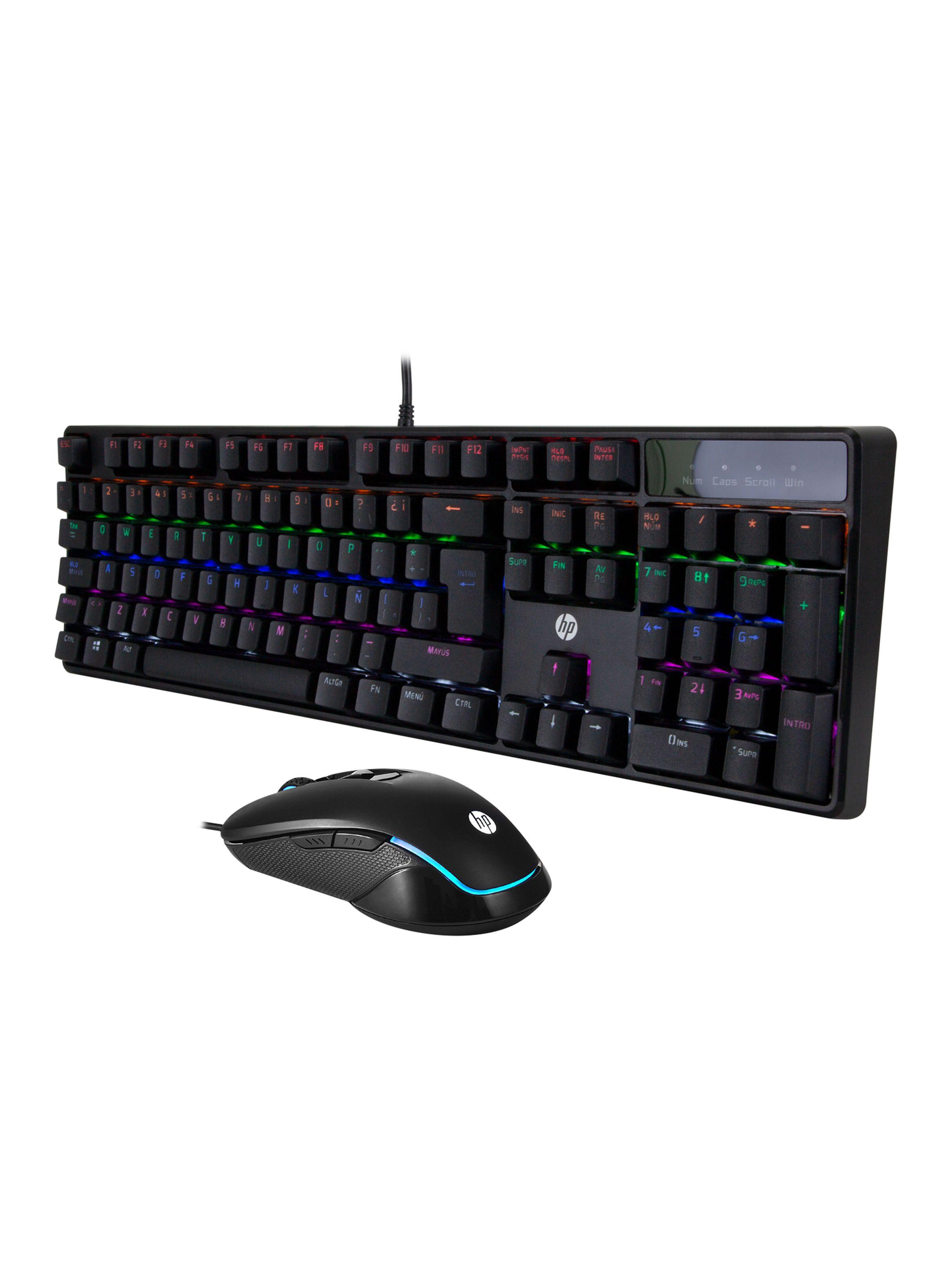 Kit Gamer Teclado Mecánico + Mouse GM200 Negro-2