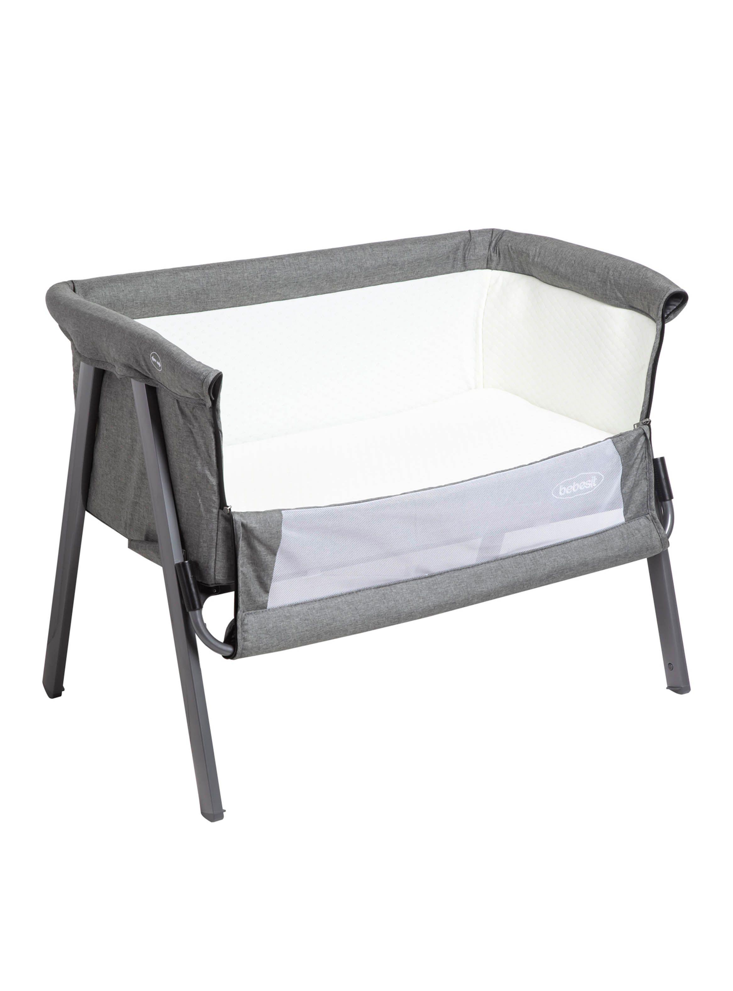 Cuna Colecho Easy Gris Bebesit-2
