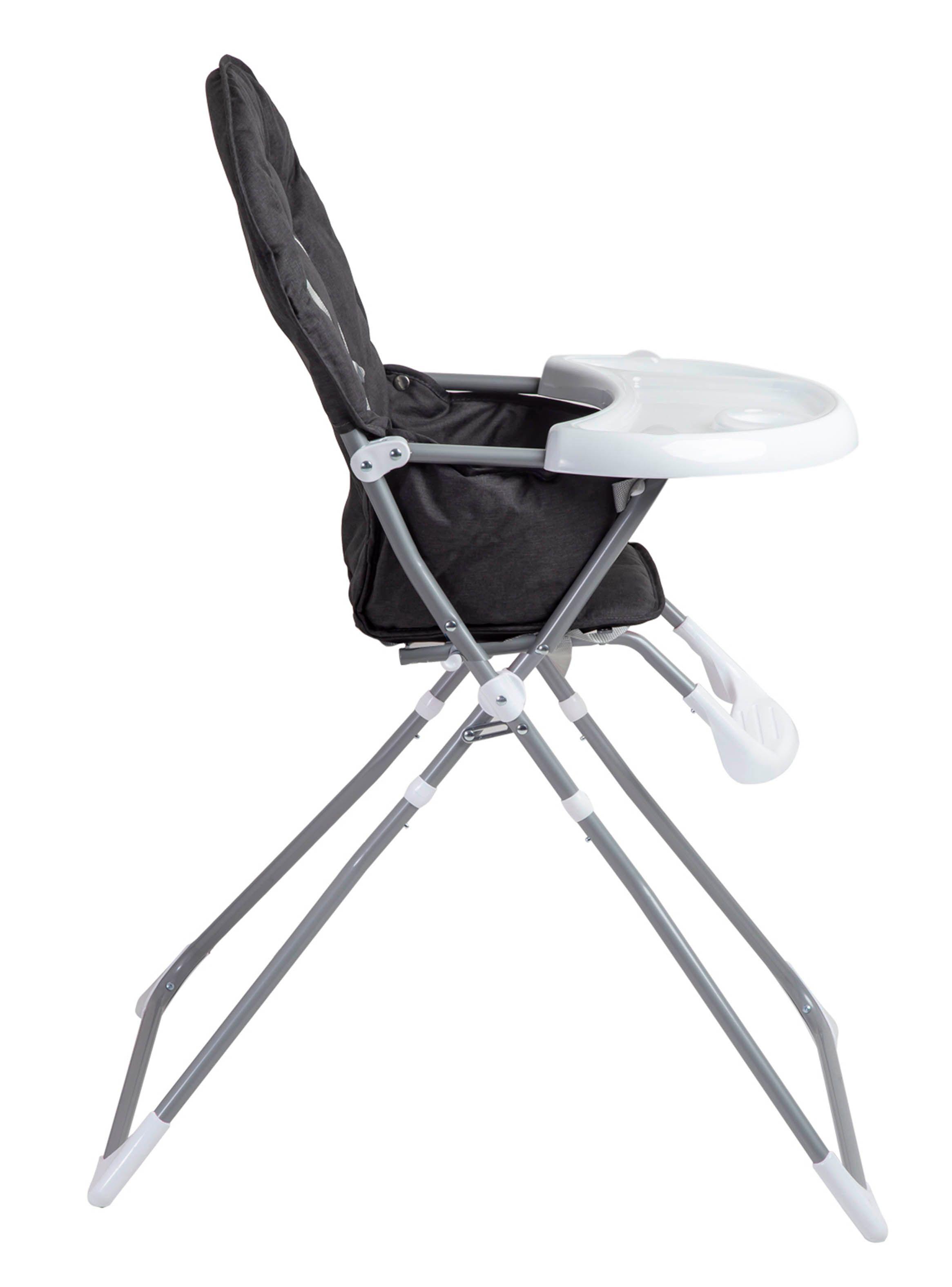 Silla de Comer Plegable Vectra Gris Bebesit-2