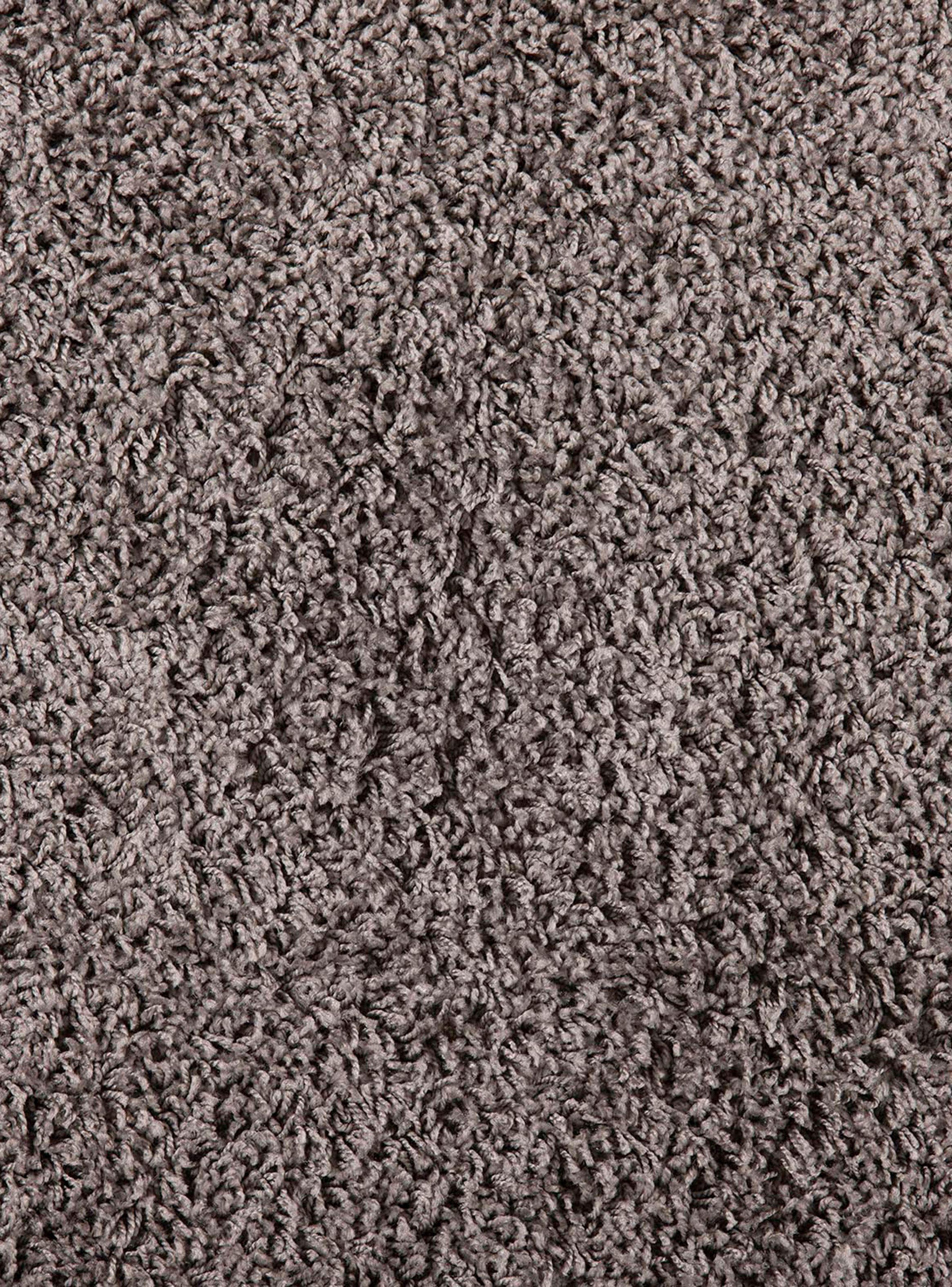 Alfombra 133 x 180 cm Shaggy Basic Gris-1