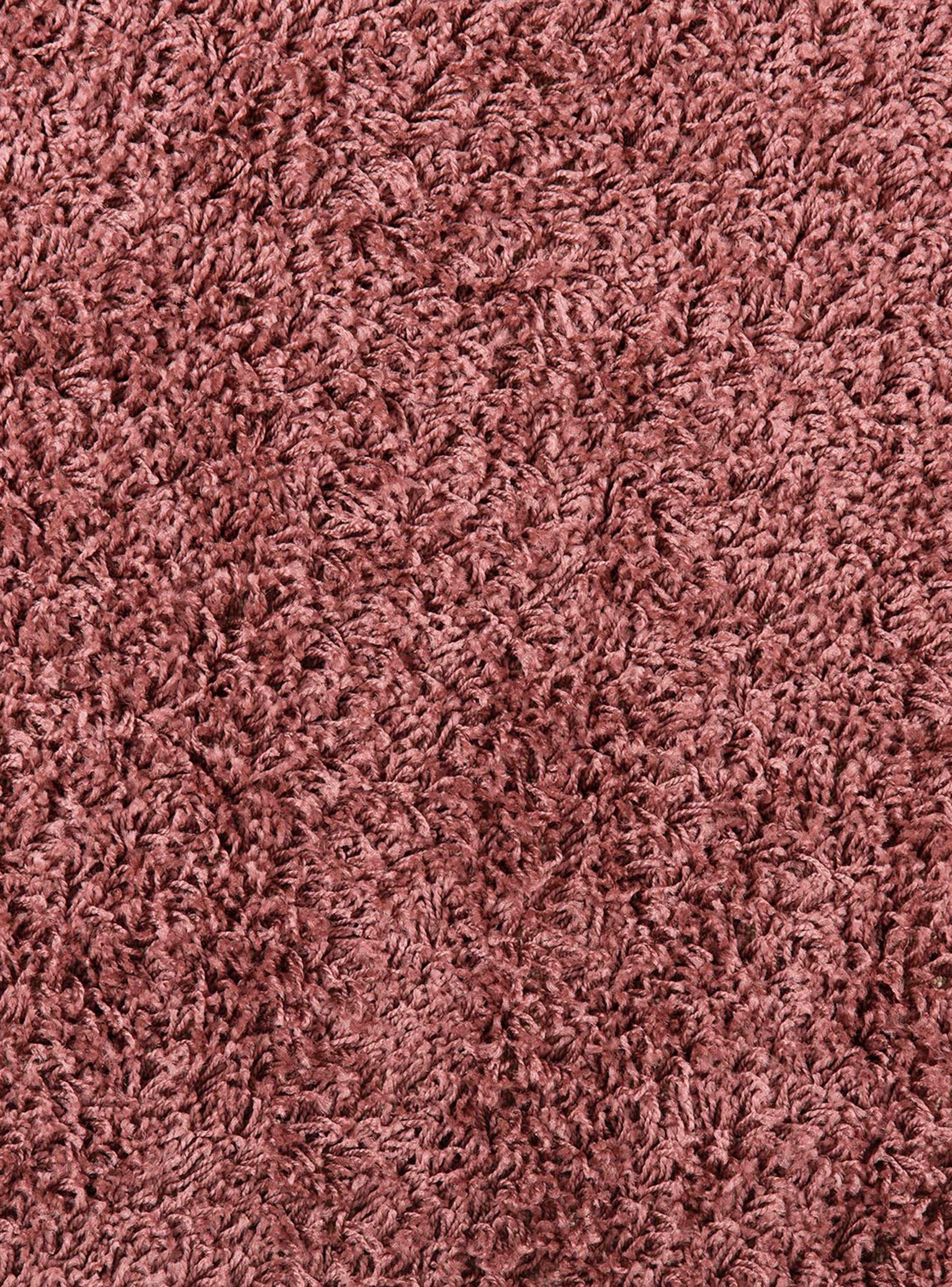 Alfombra 150 x 200 cm Shaggy Basic Rosa-1