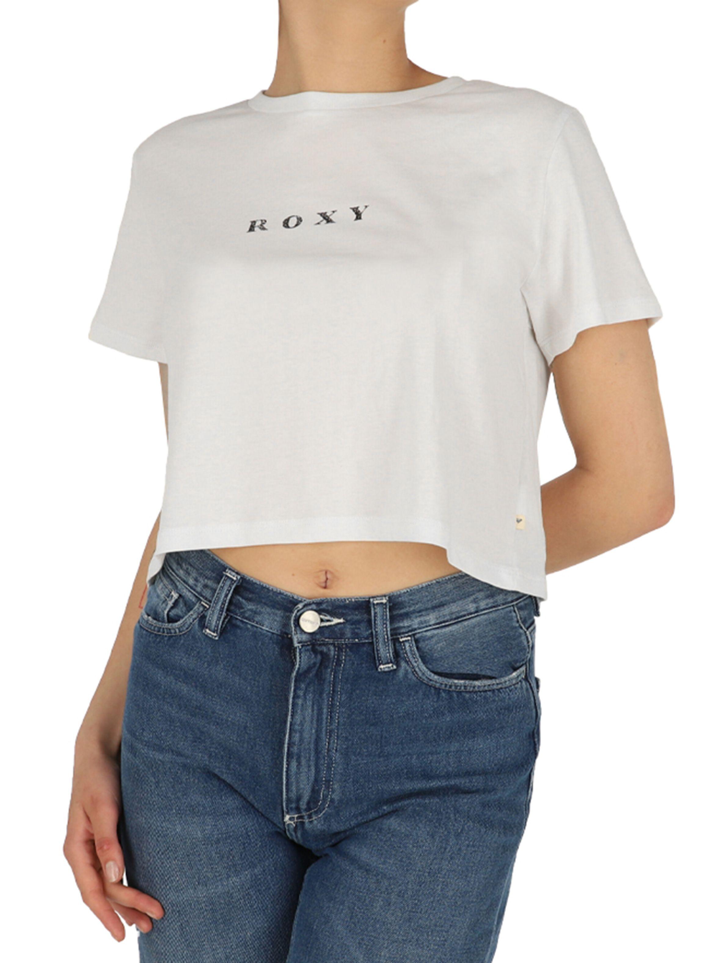 Polera Manga Corta Cuello Redondo Mujer-0