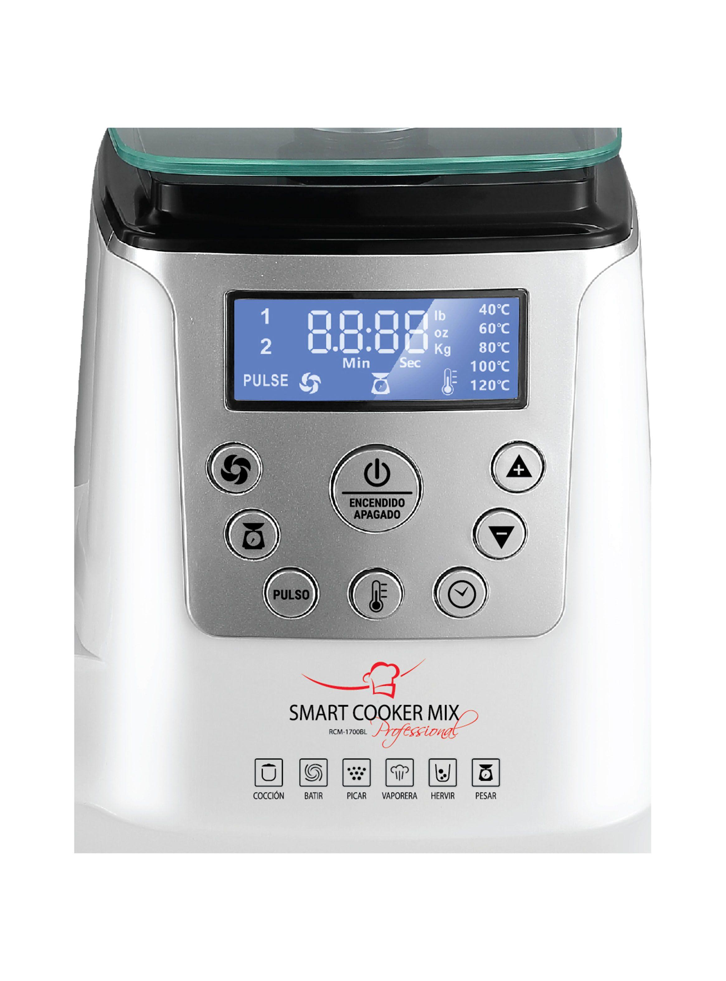 Robot de Cocina MuLitrosifunción Smart Cooker Mix RCM-1700BL-2