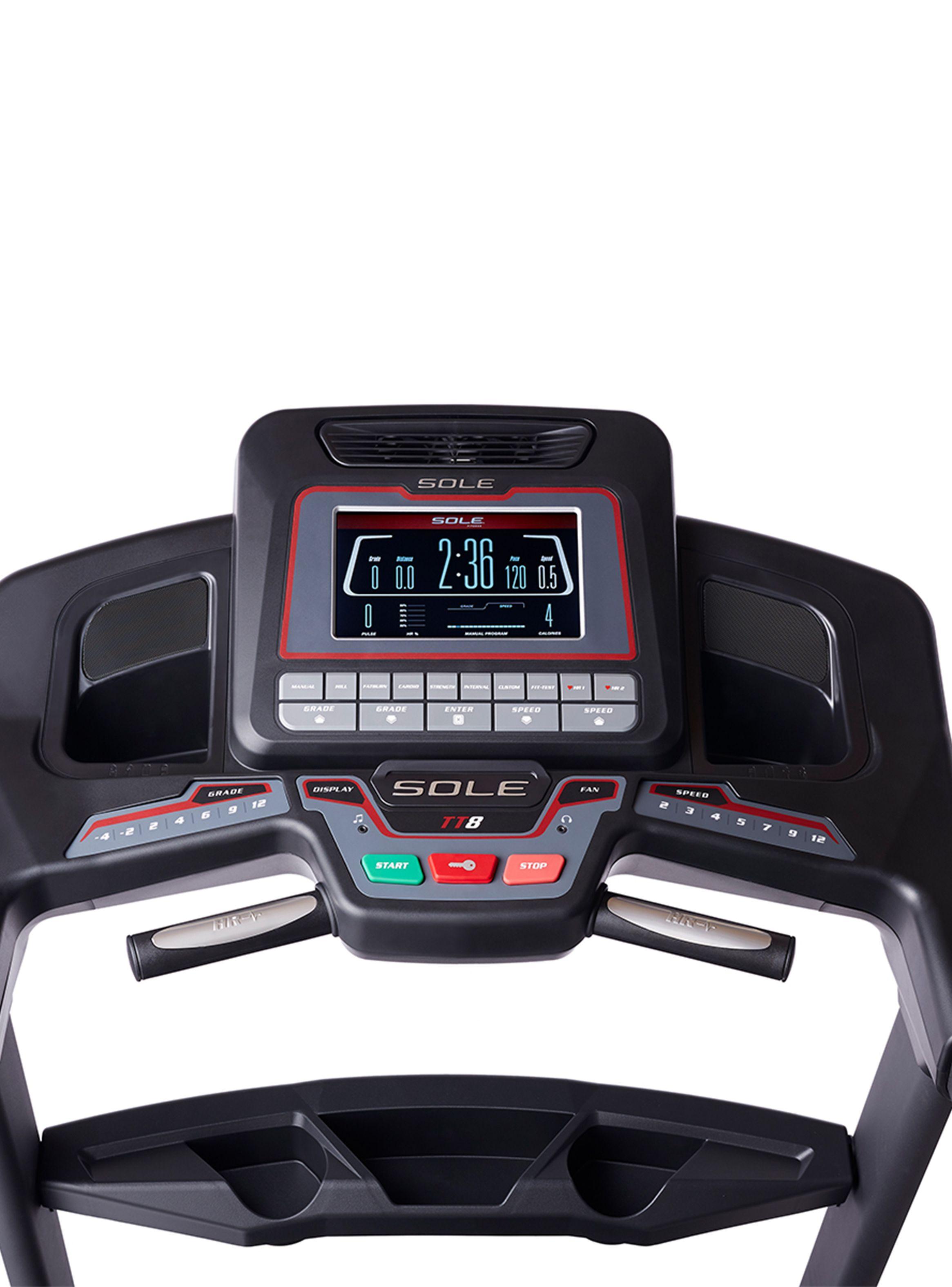 Trotadora Sole TT8 G3 Negro-4