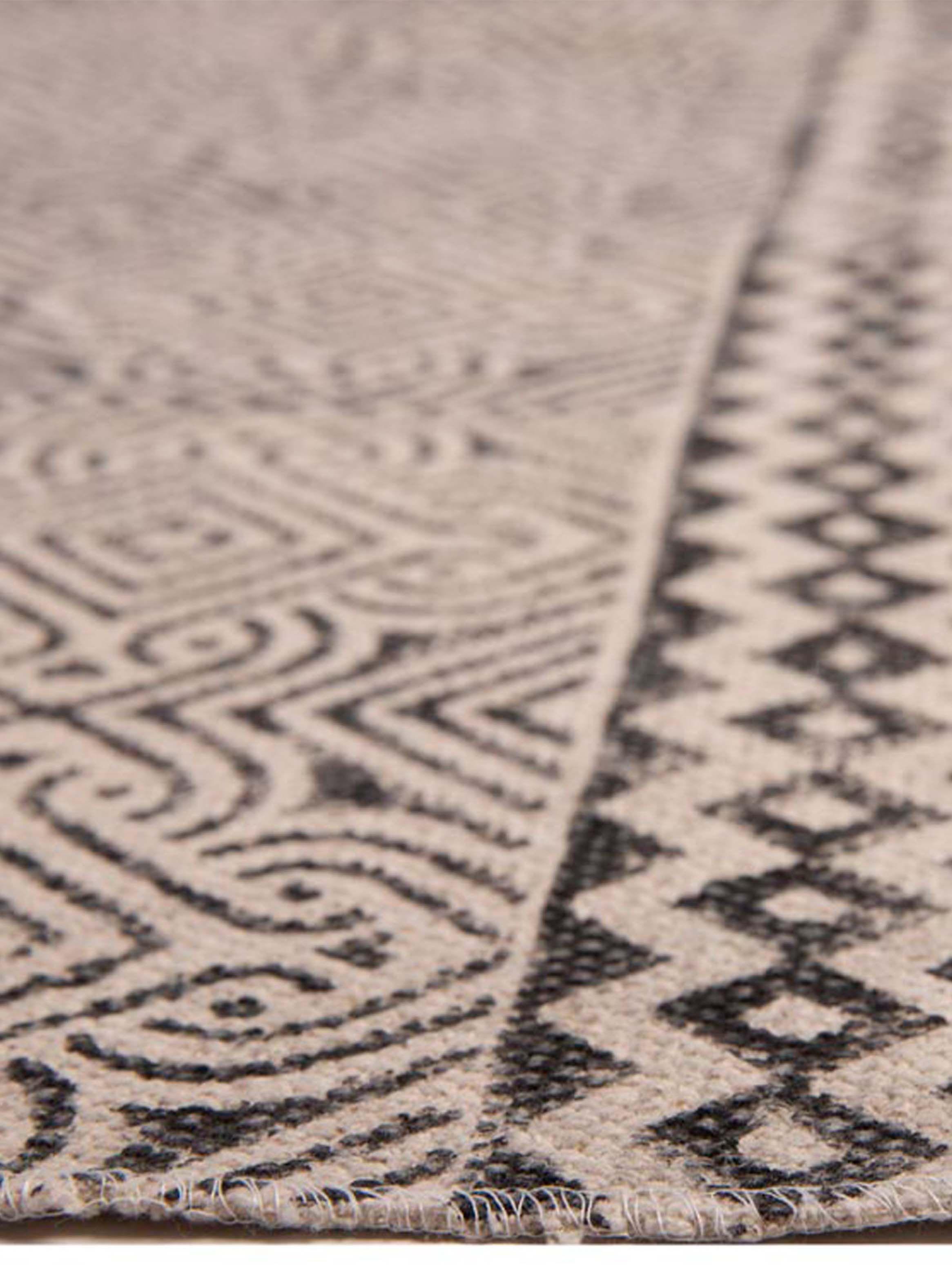 Alfombra Boho Ethnic Beige 120 x 170 cm Líneas-1