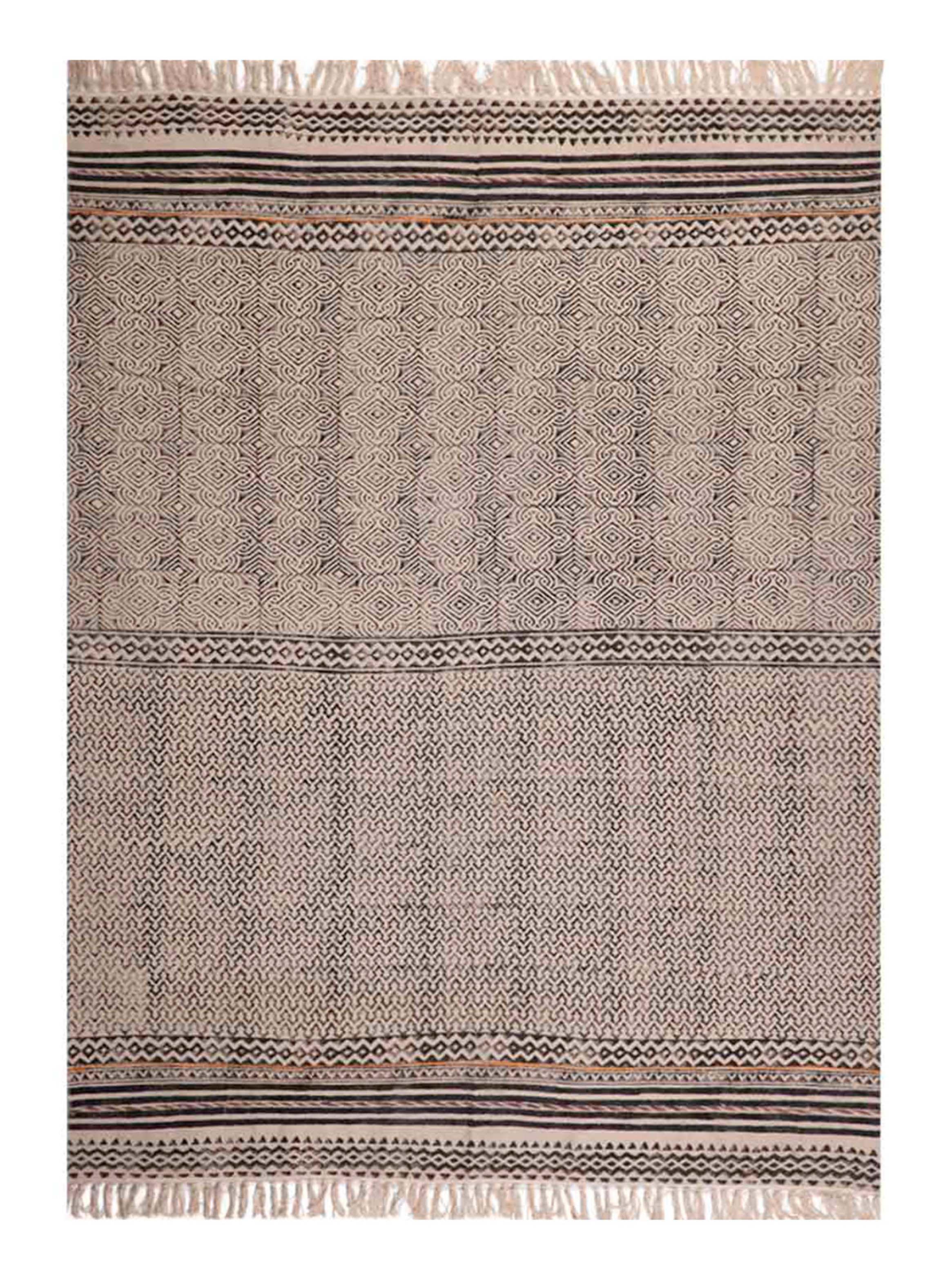 Alfombra Boho Ethnic Beige 120 x 170 cm Líneas-0