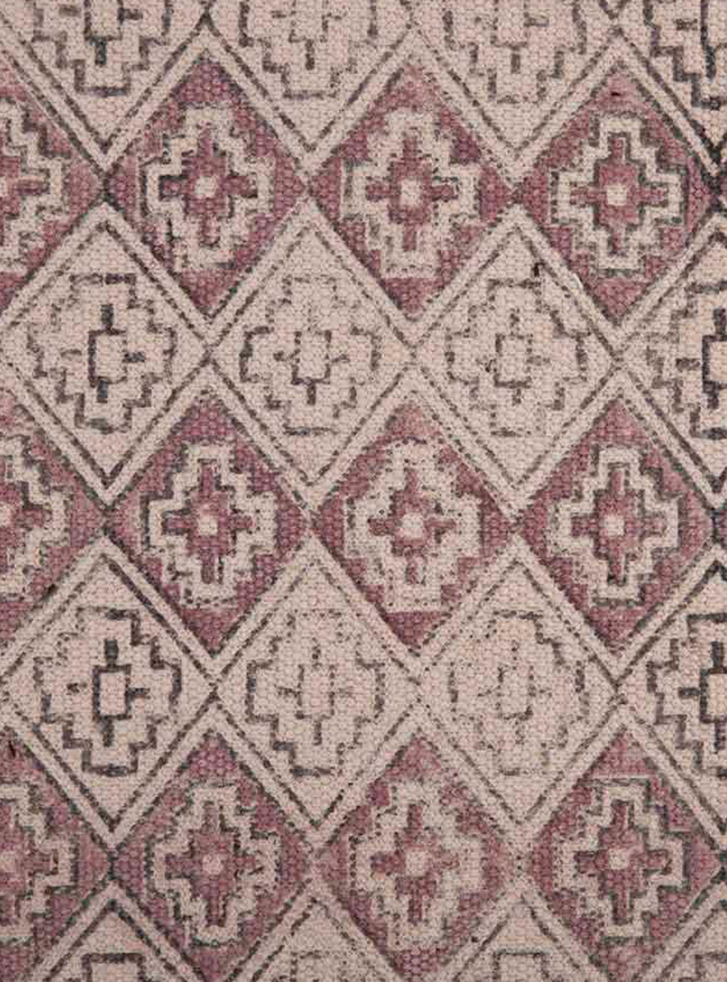 Alfombra Boho Ethnic Beige 140 x 200 cm Rombos-2