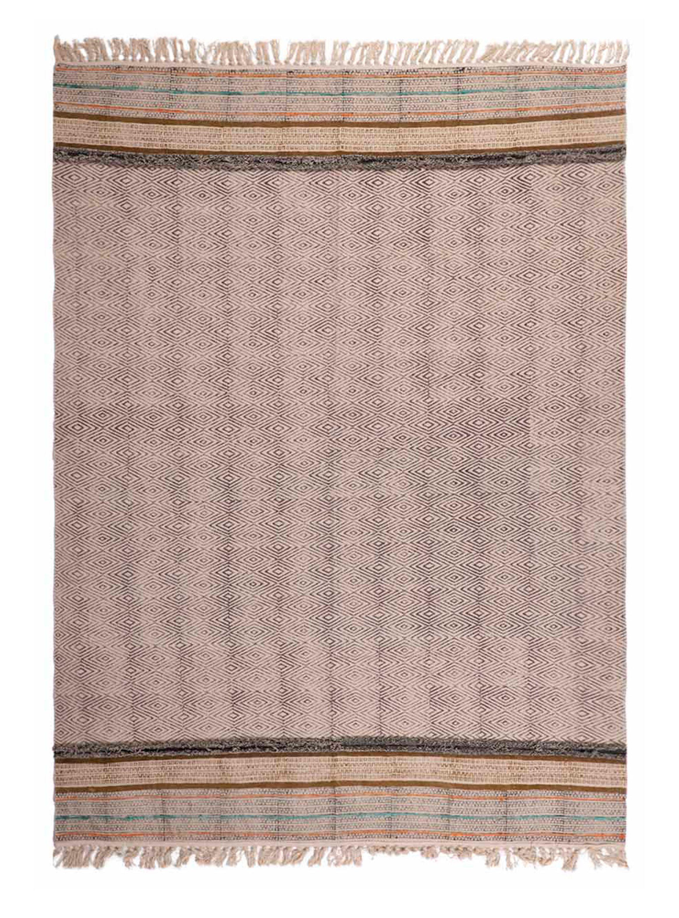 Alfombra Boho Ethnic Café 160 x 230 cm-0