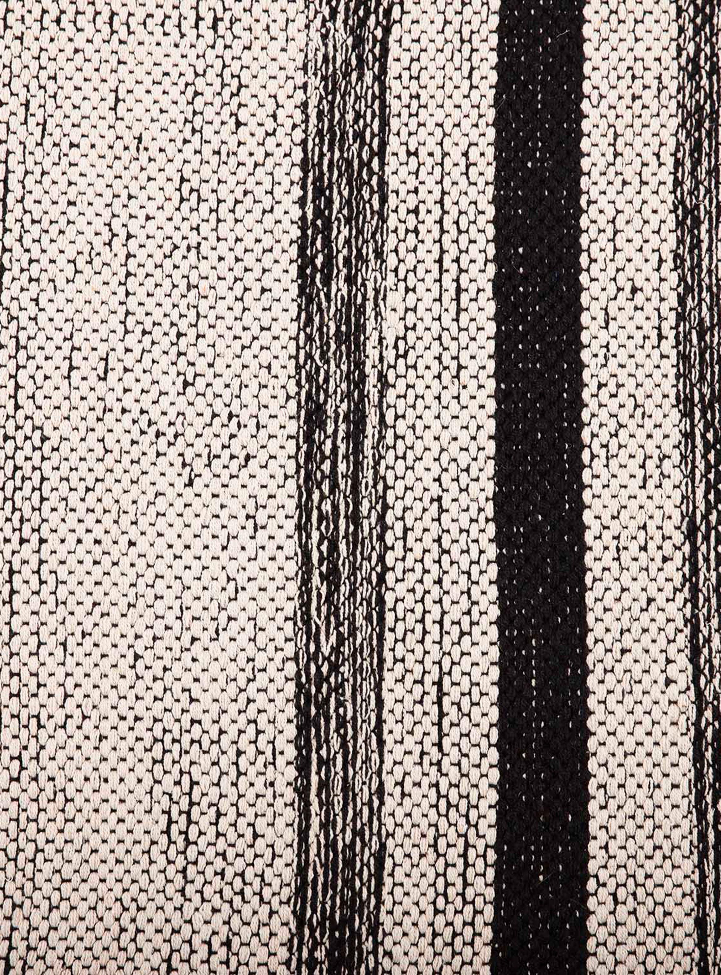Alfombra Kelim Negro-Beige 190 x 290 cm-2