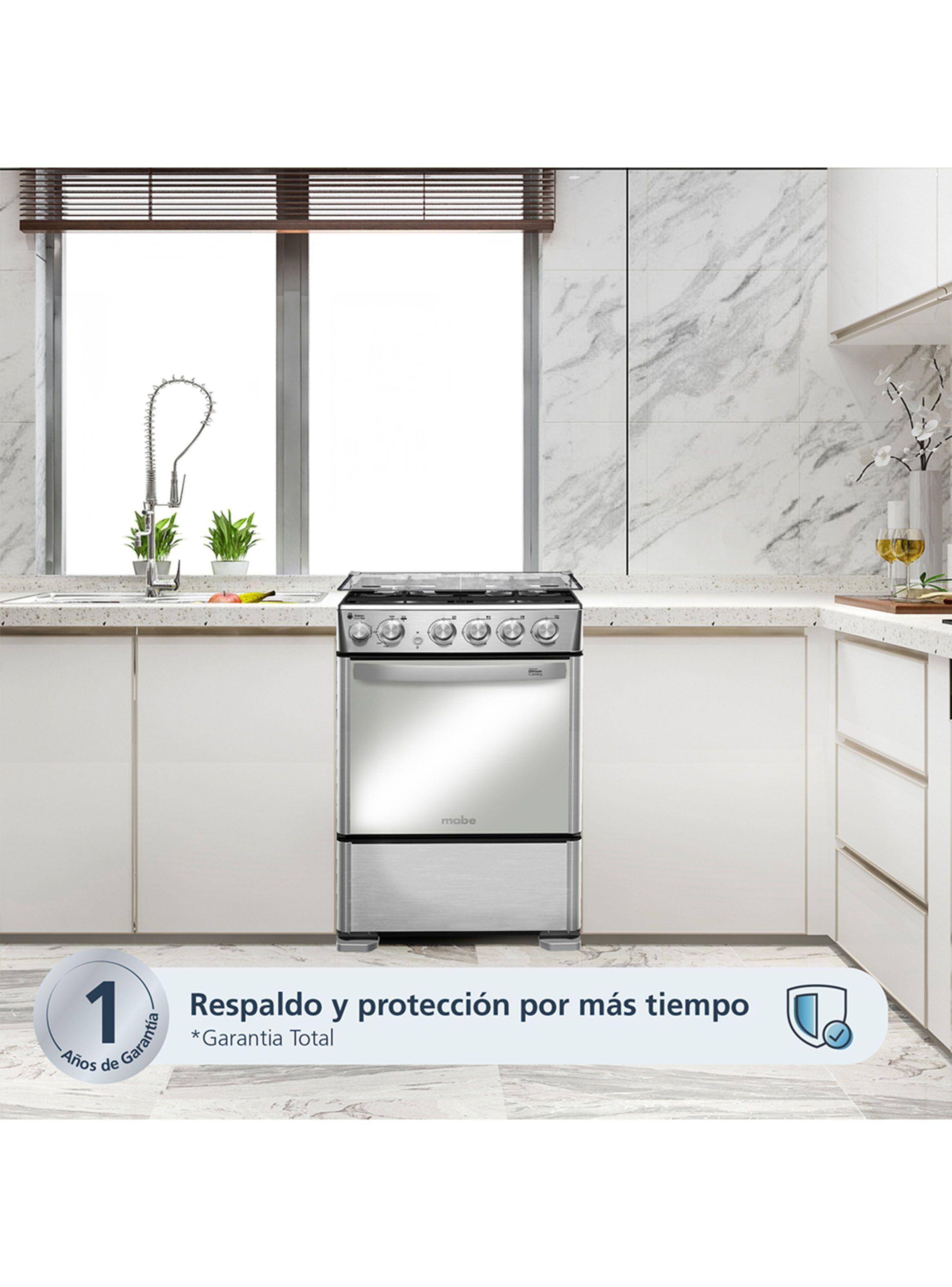 Cocina de Piso a Gas 4 Quemadores Inox CMC5540FX0 55 cm-2