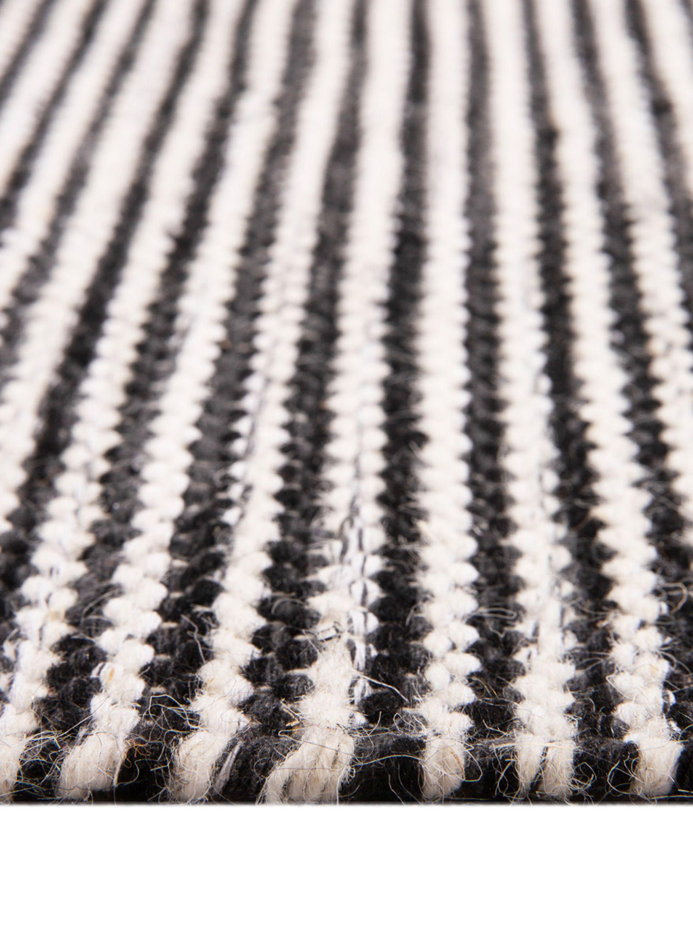 Alfombra Textur Negro-Blanco 190 x 290 cm-2