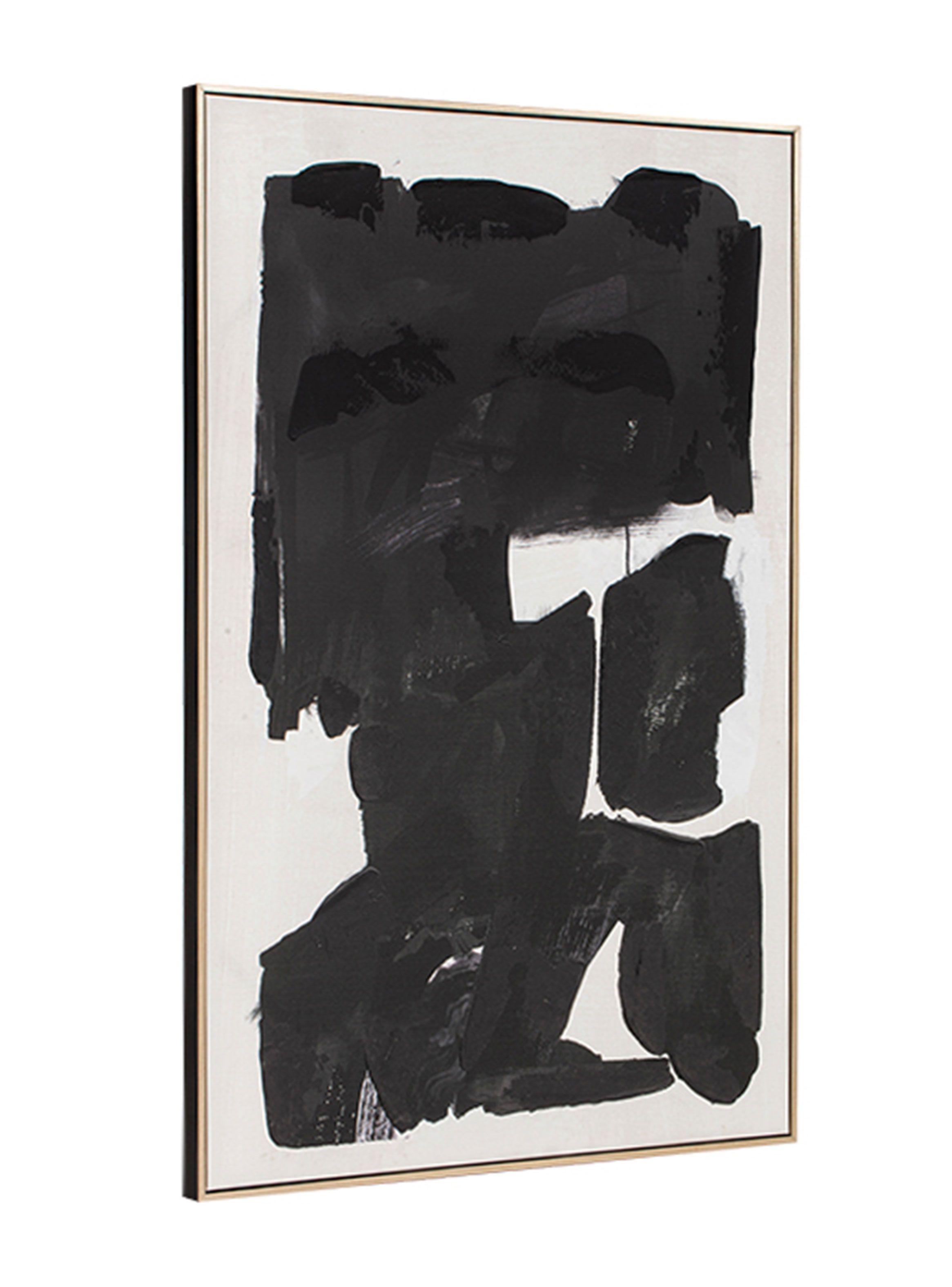Cuadro Canvas Negro B 80x120 cm-2