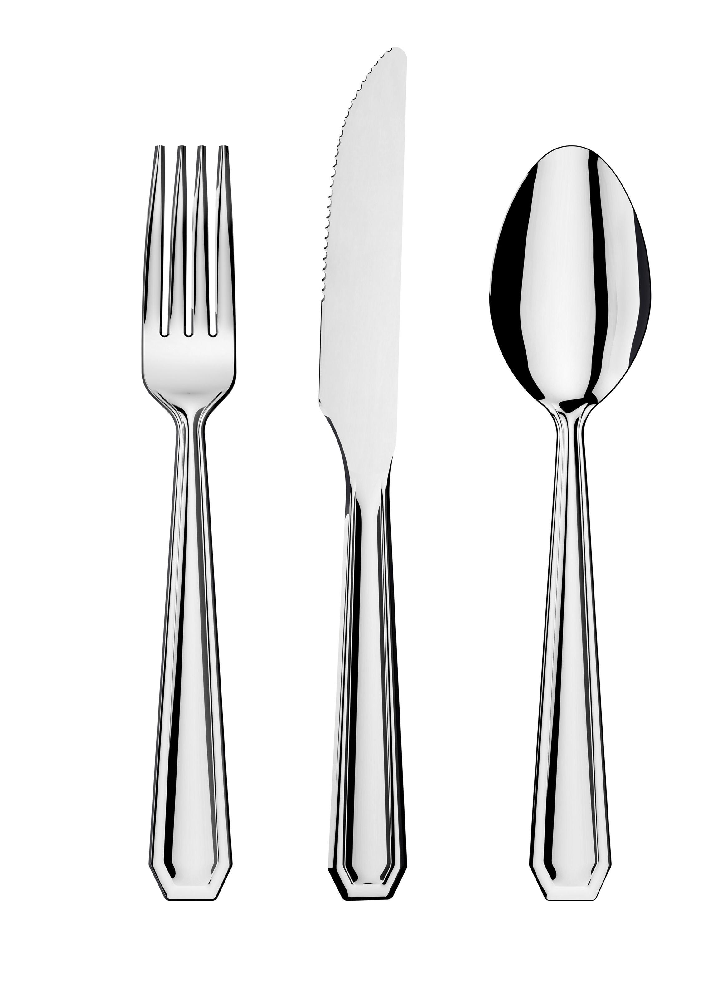 Set Brinox de Cubiertos 48 Piezas Louvre Inox-2