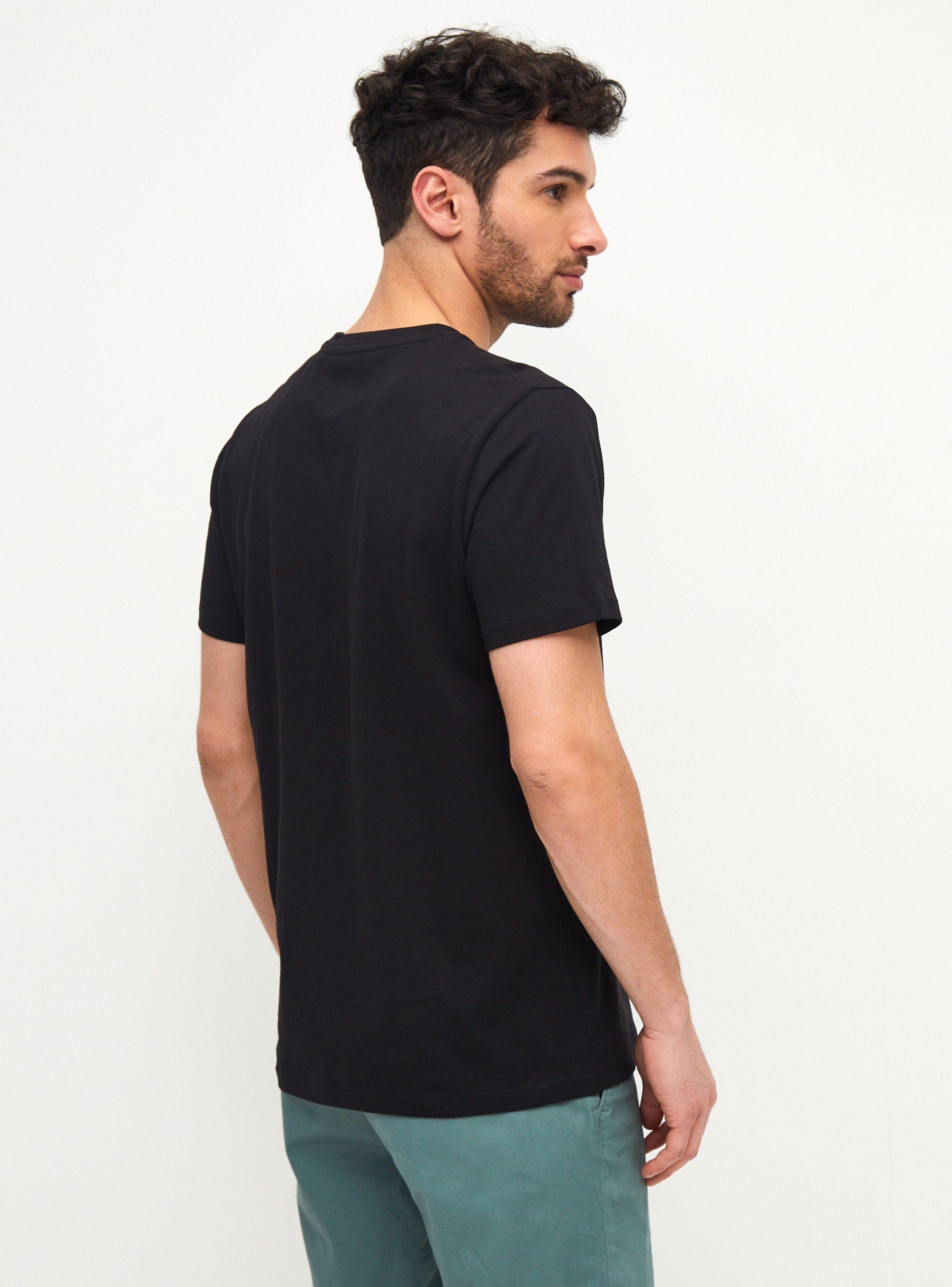 Polera Cuello Redondo Front Print-1