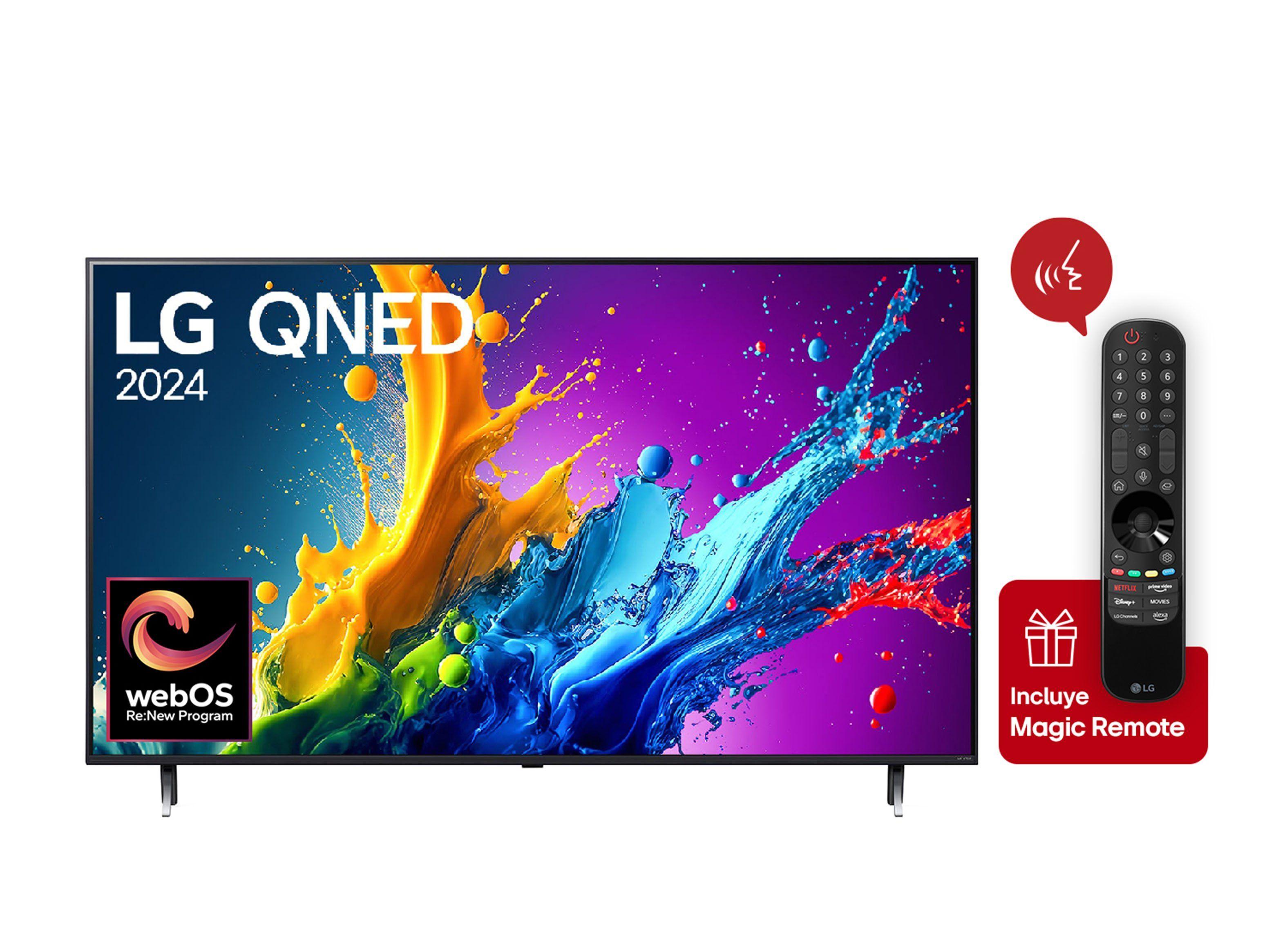 QNED Smart TV 75" 4K UHD 75QNED80TSA + Magic Remote-0