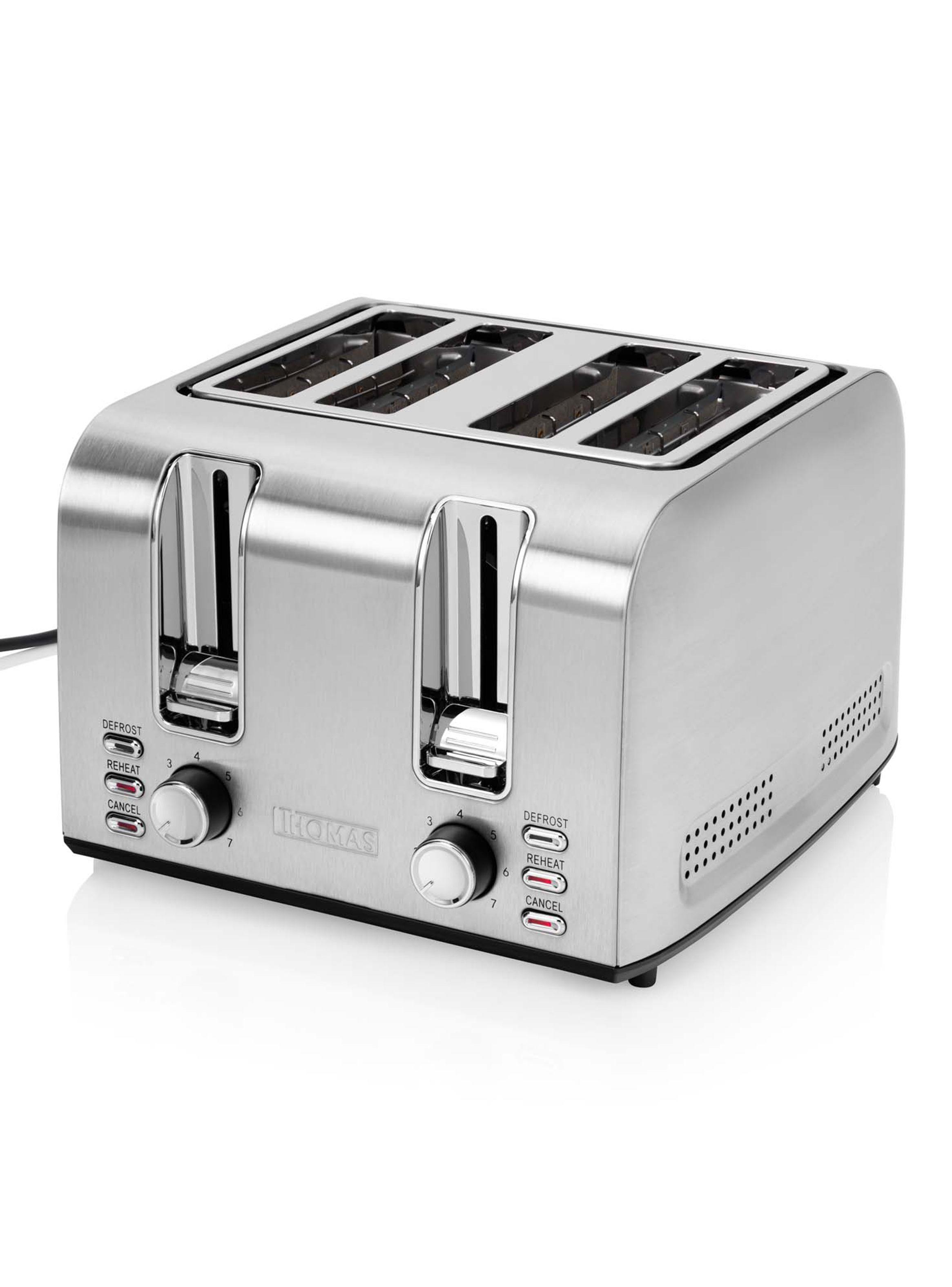 Tostador Eléctrico 4 Rebanadas Acero Inox TH-133i-2