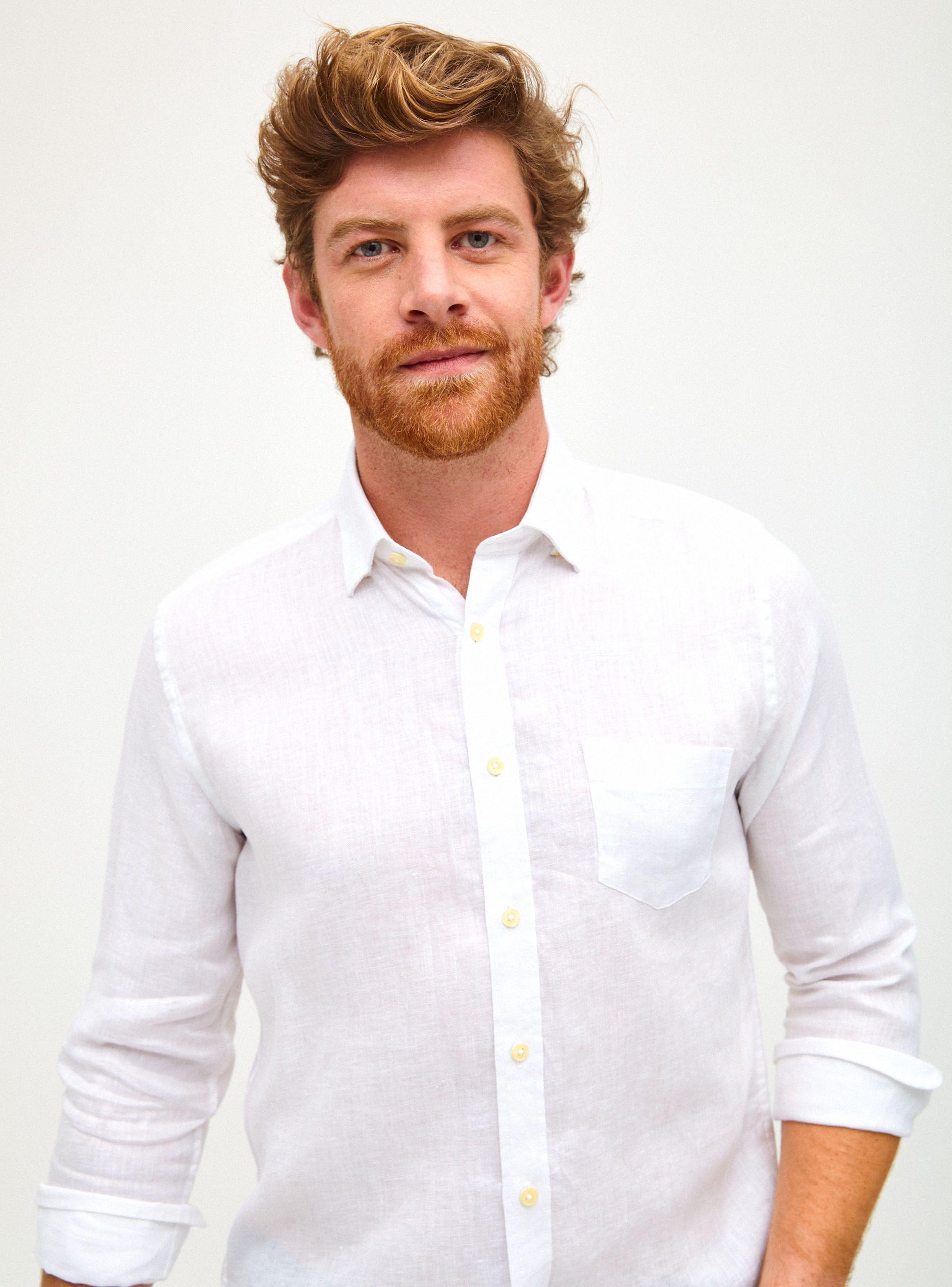 Camisa Lisa Manga Larga Lino-2