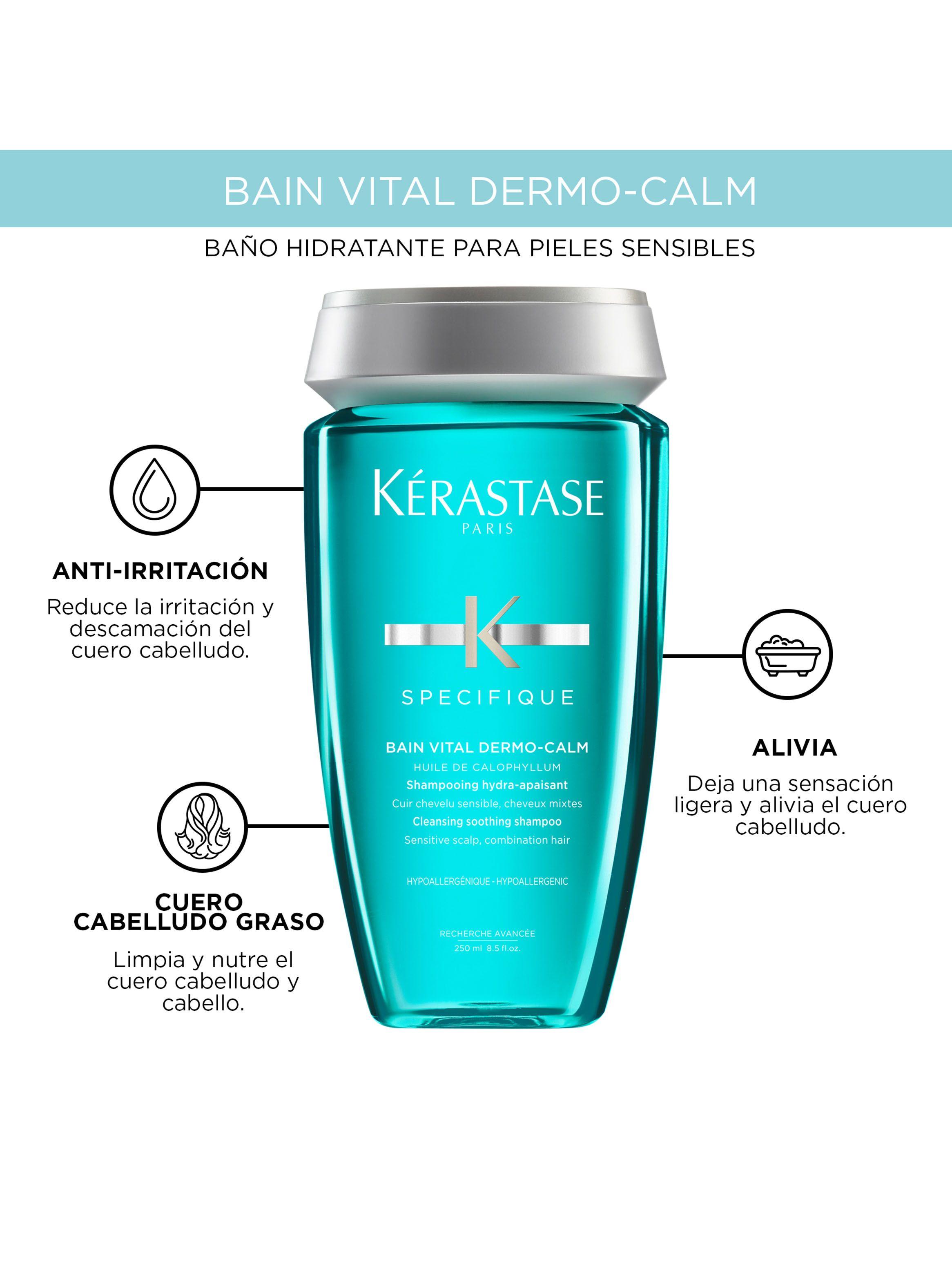 Shampoo Calmante Cuero Cabelludo Sensible Bain Vital Dermo-Calm Specifique 250ml-3