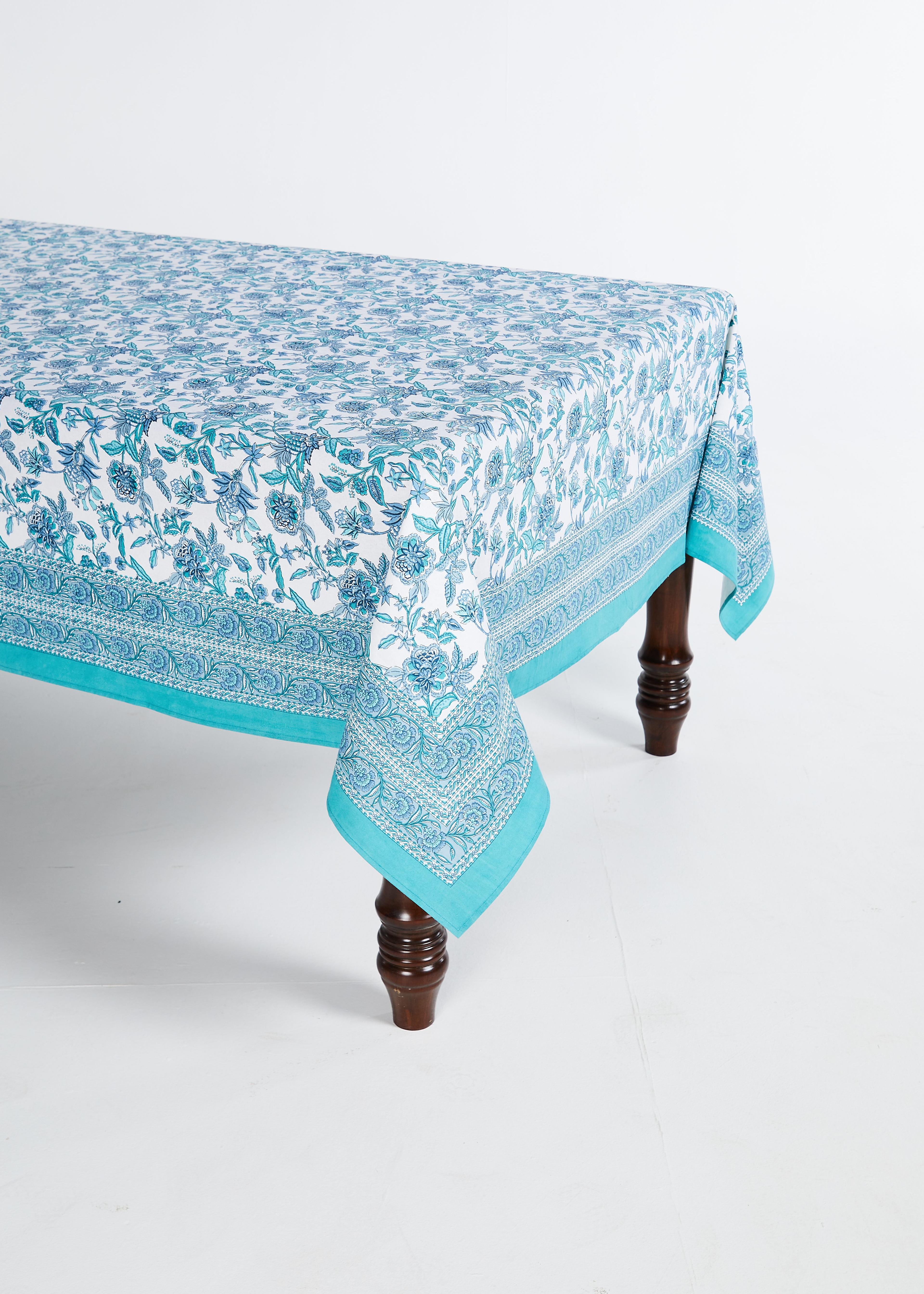 Mantel Floreado 160 x 260 cm-0