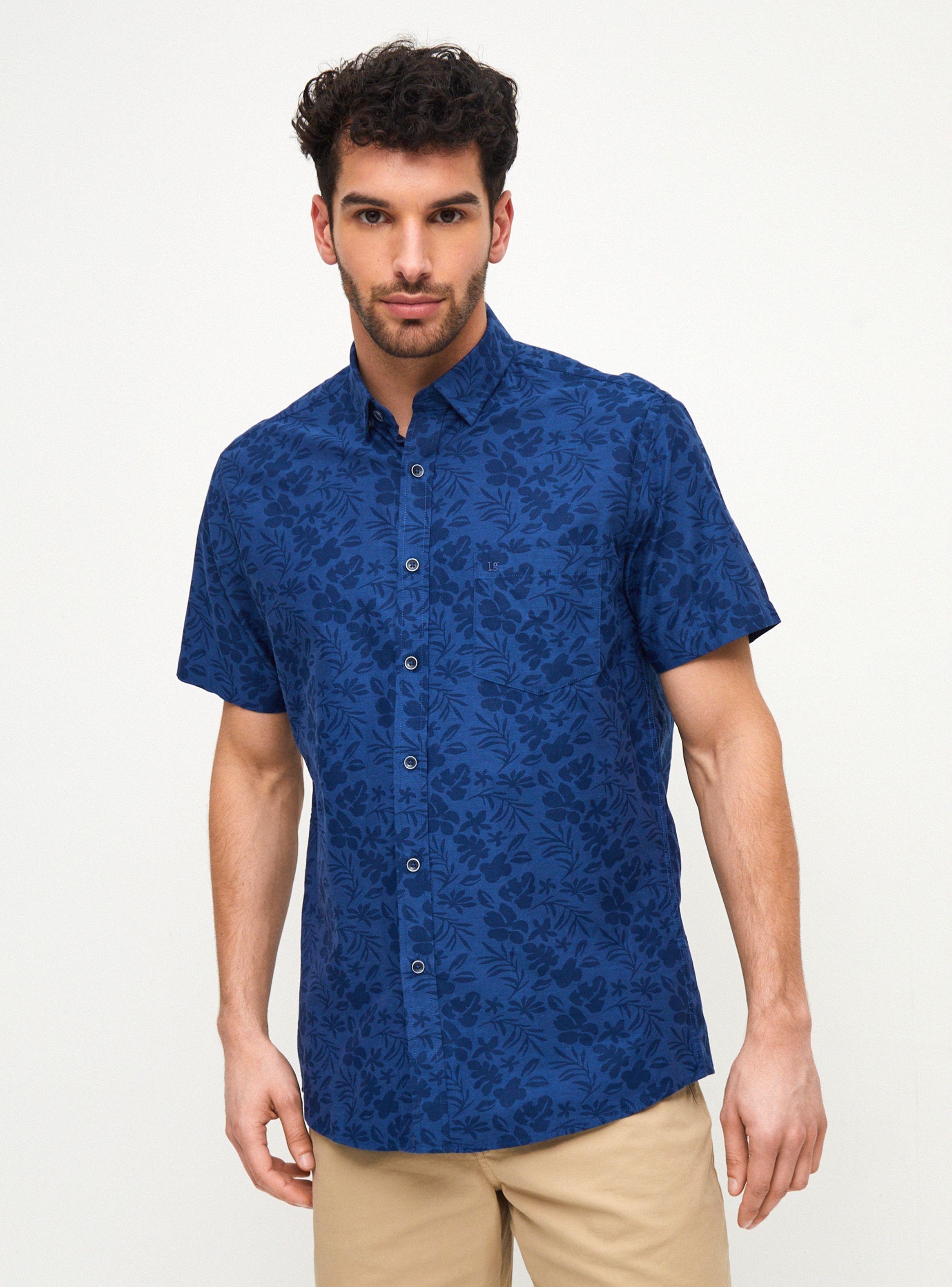 Camisa Manga Corta Flores-0