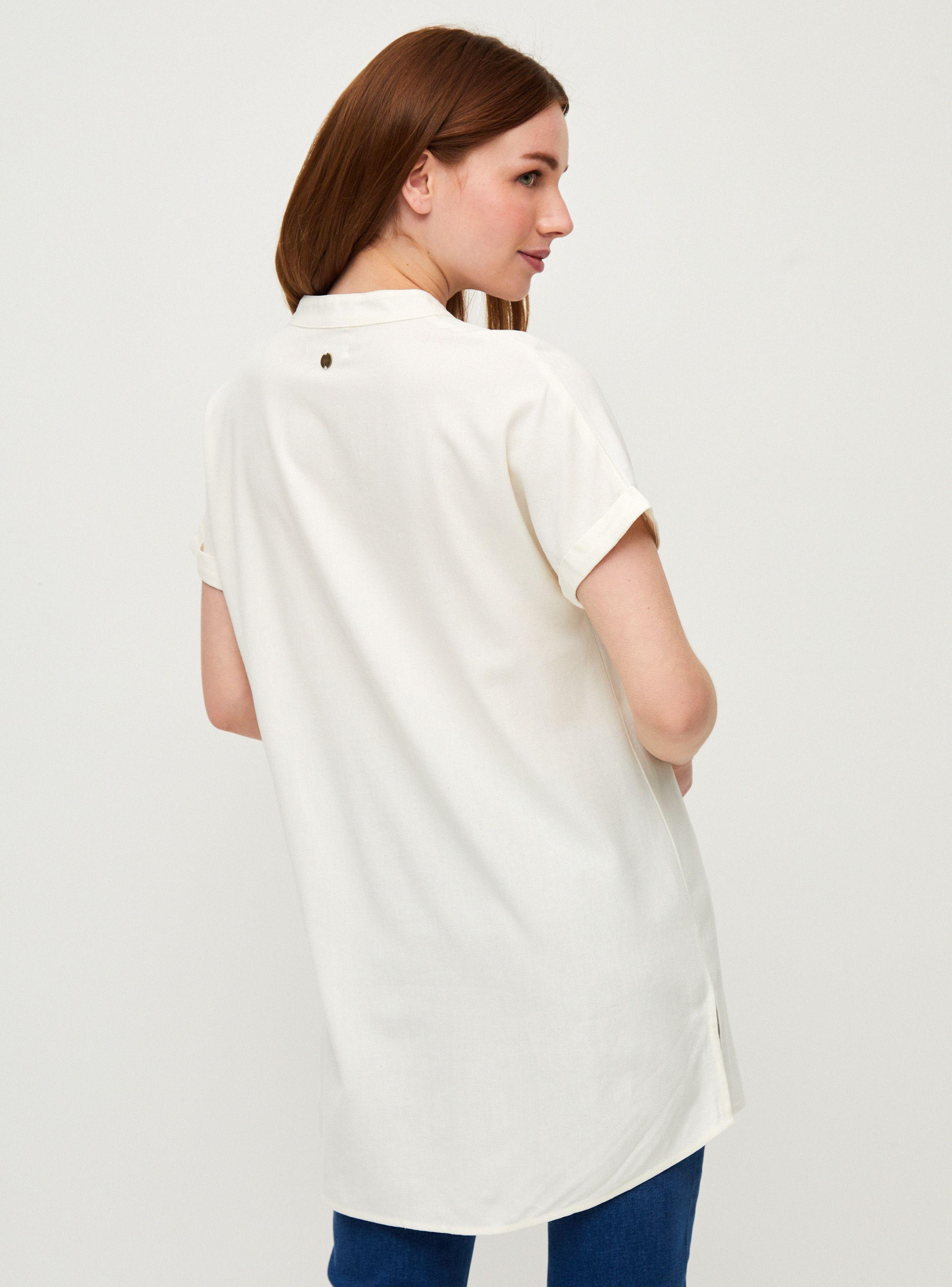 Blusa Larga Botones-1