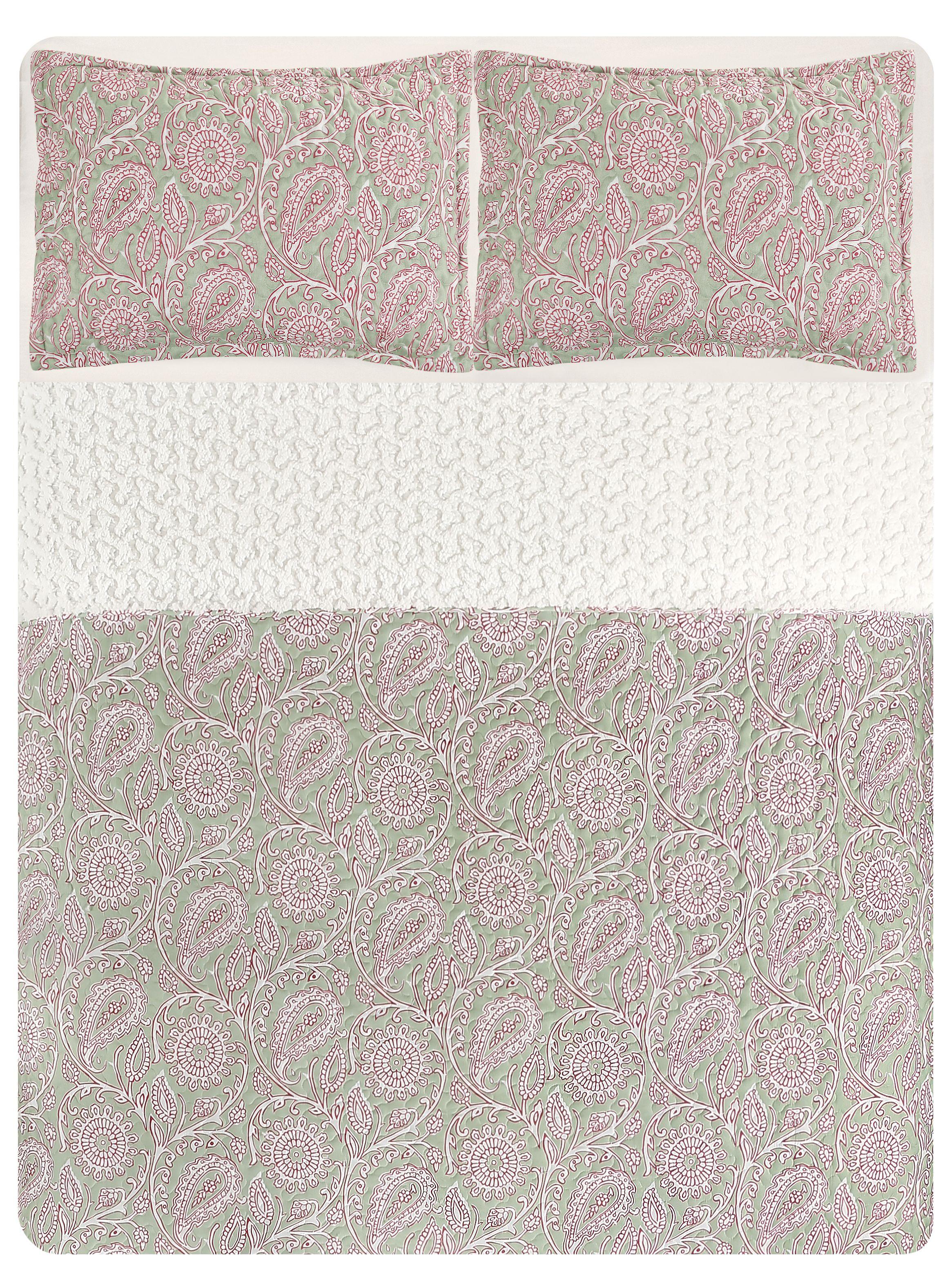 Quilt Florencia Sherpa 2 Plazas-3