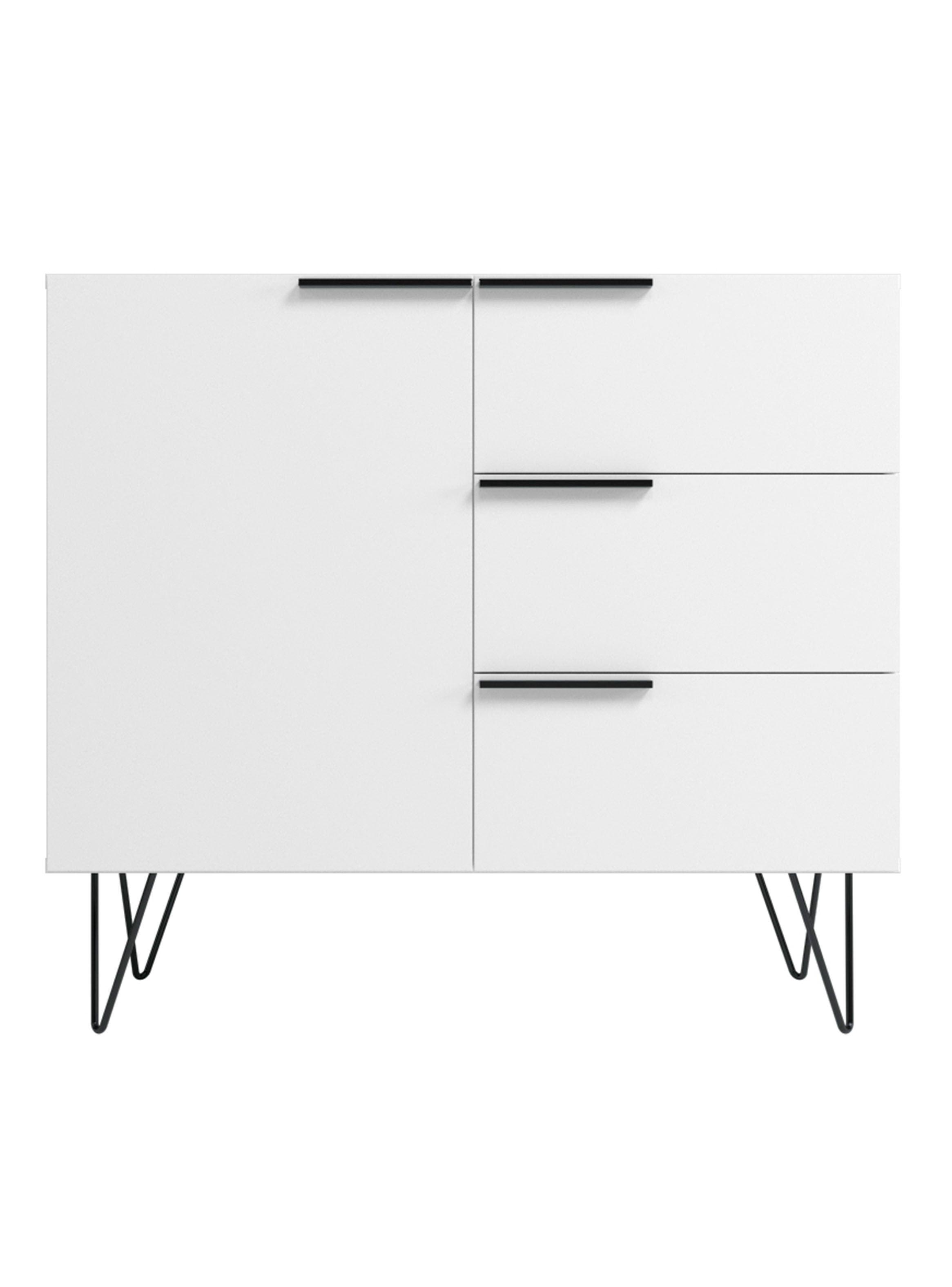 Aparador Buffet 1 Puerta 3 Cajones Phoenix-0