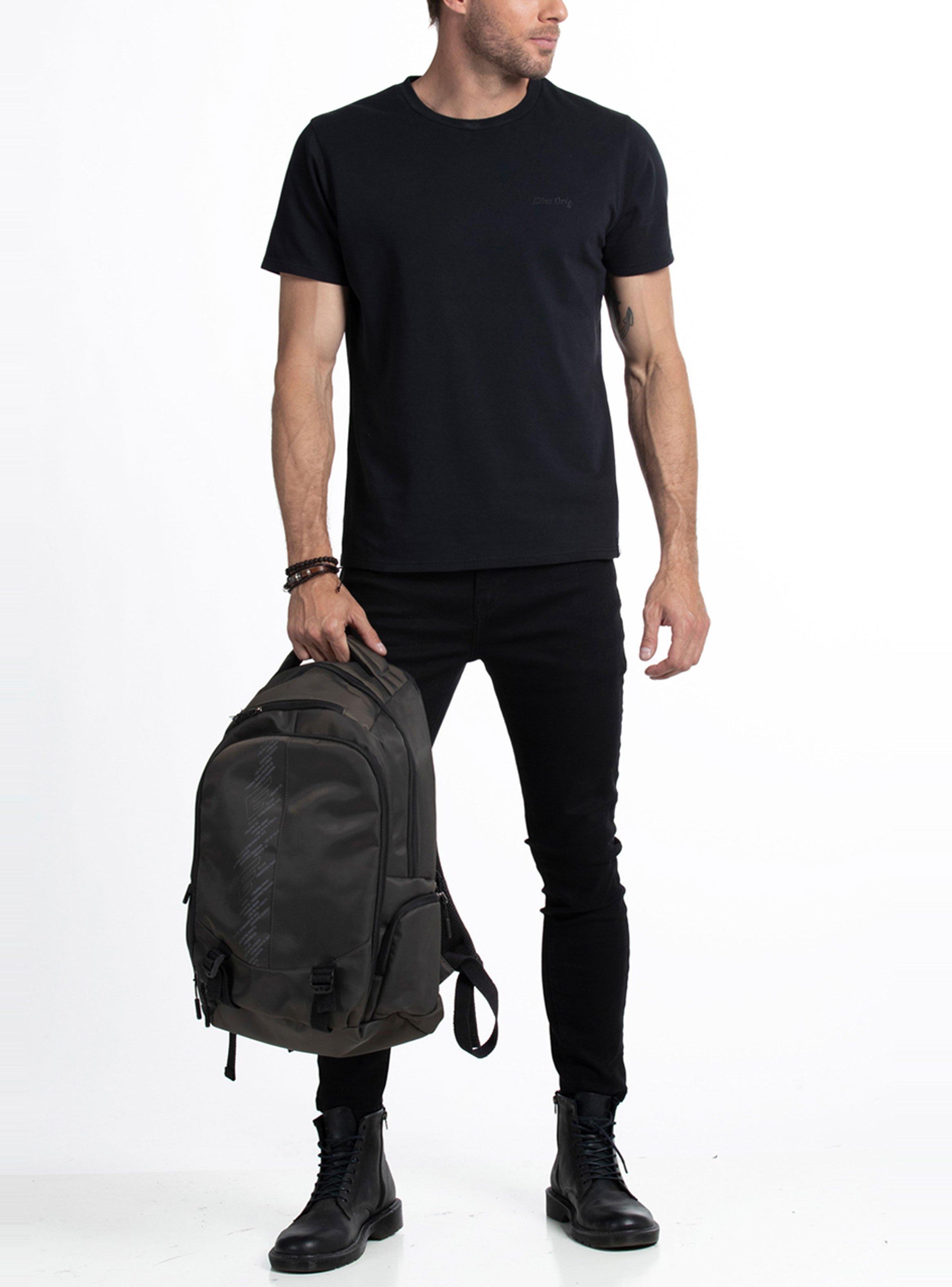 Polera Regular Fit Garment Dye Piqué Carmel-3