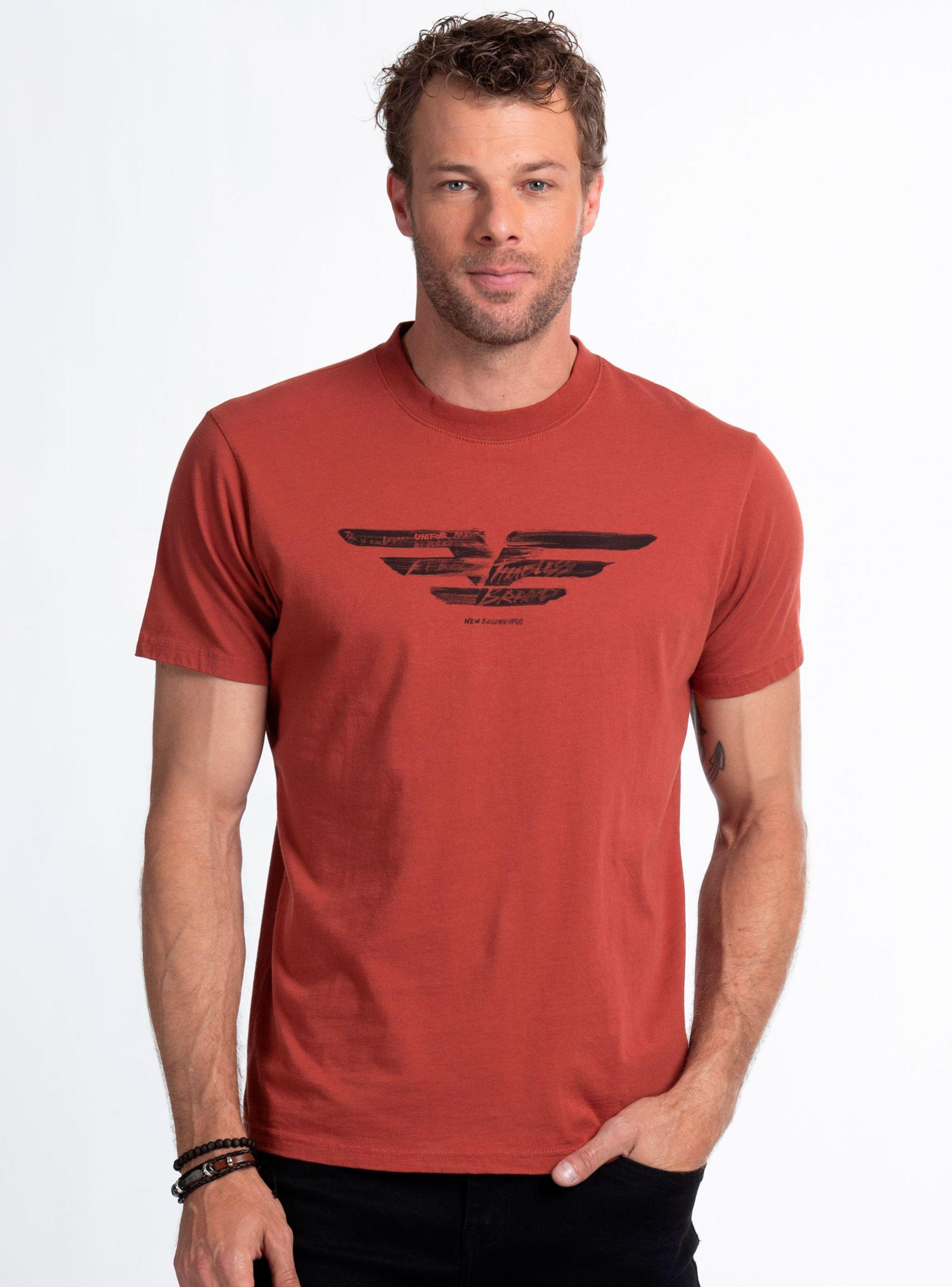 Polera Regular Fit Silicone Wash Burd-0