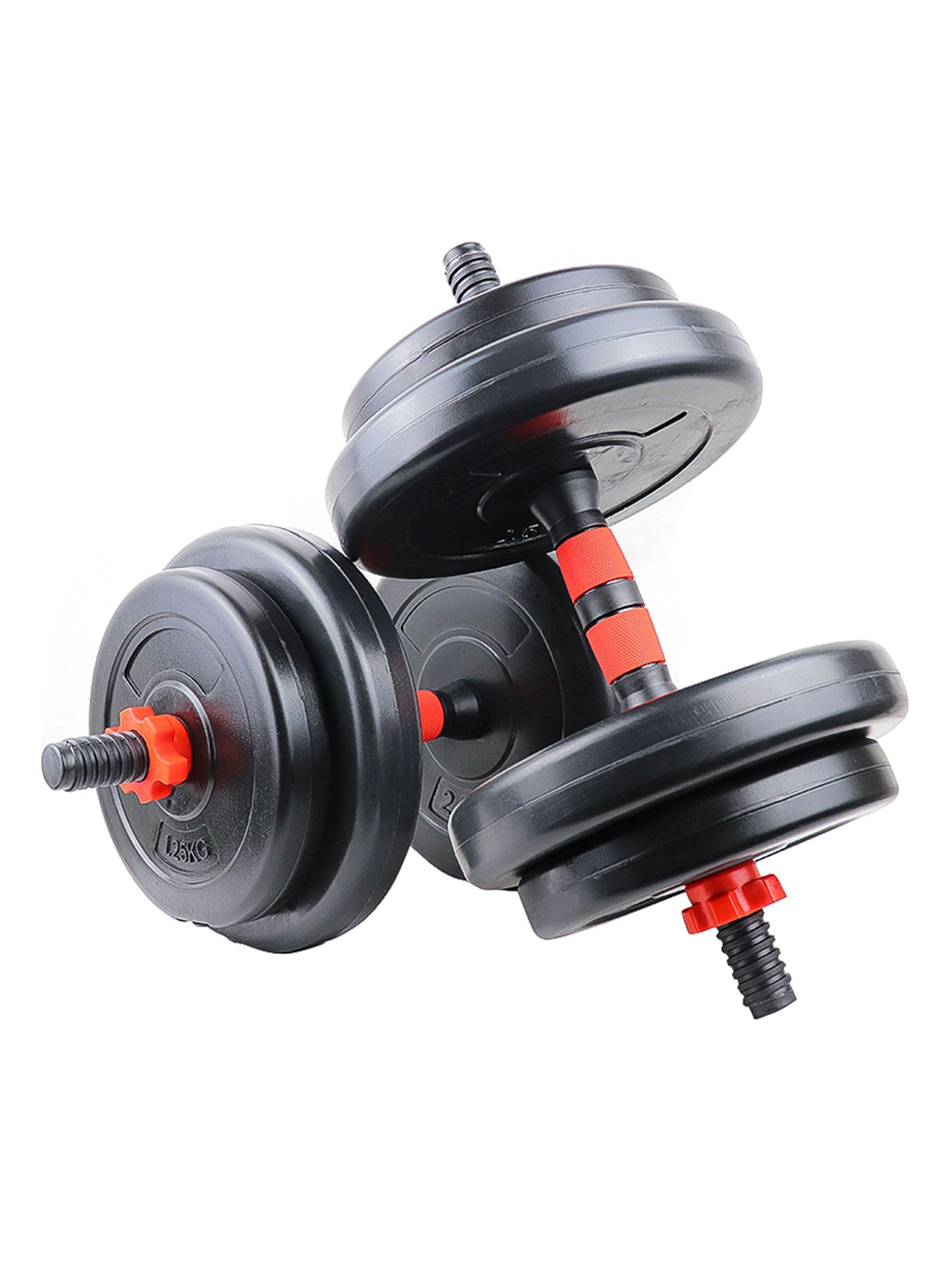 Set JKS Mancuernas Cemento 15 kg Ajustable JKS-0
