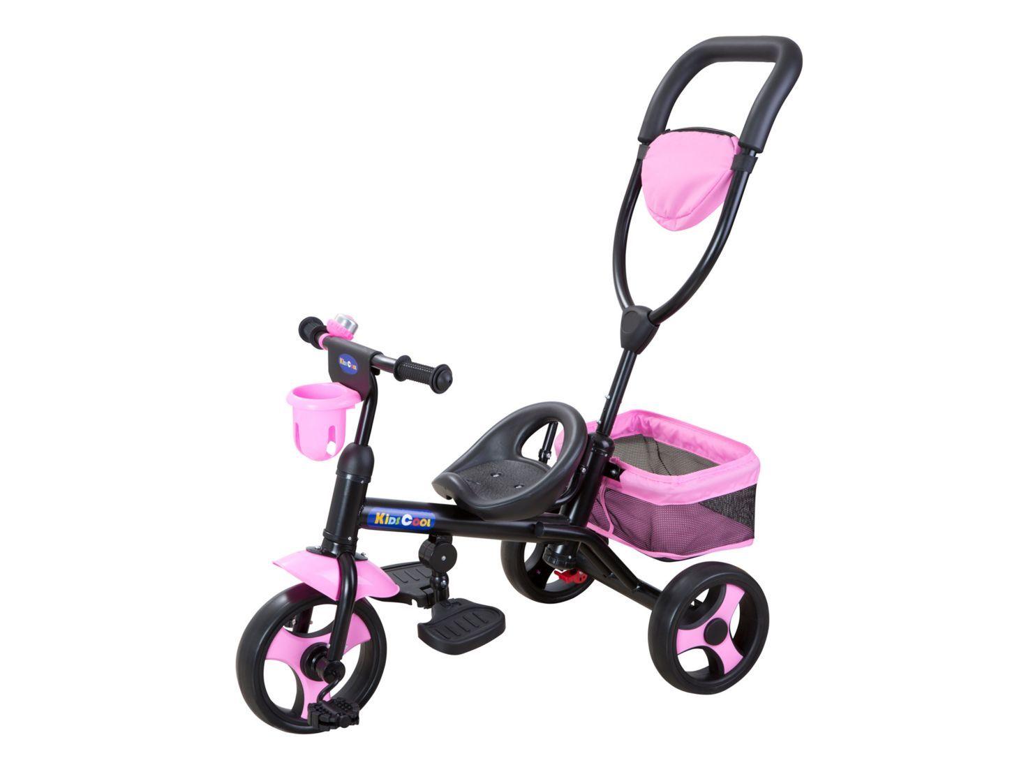 Triciclo Kidscool 4 Funciones en 1 Rosado Kidscool-2
