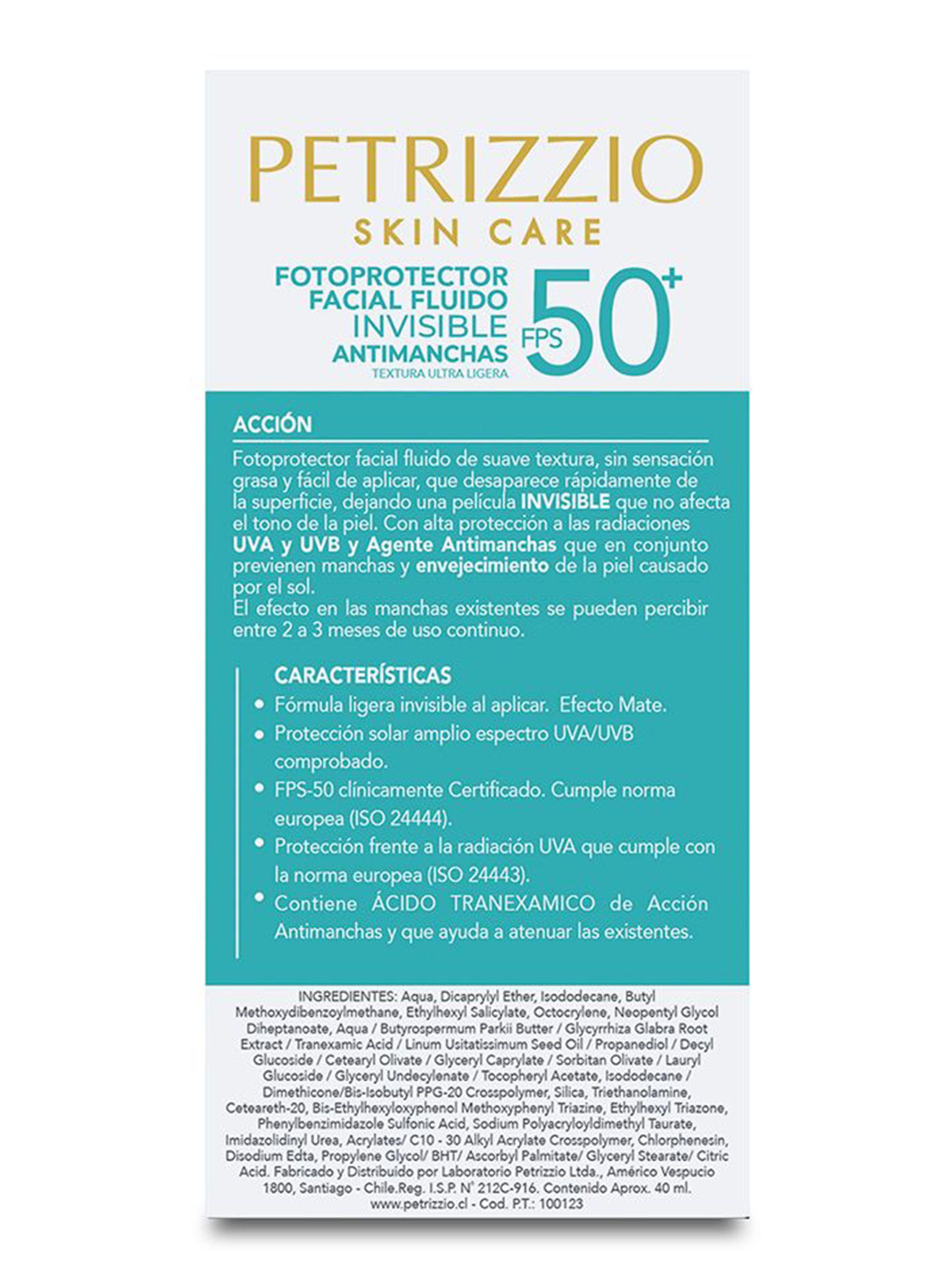 Protector solar rostro antimanchas invisible FPS50 40 ml-2
