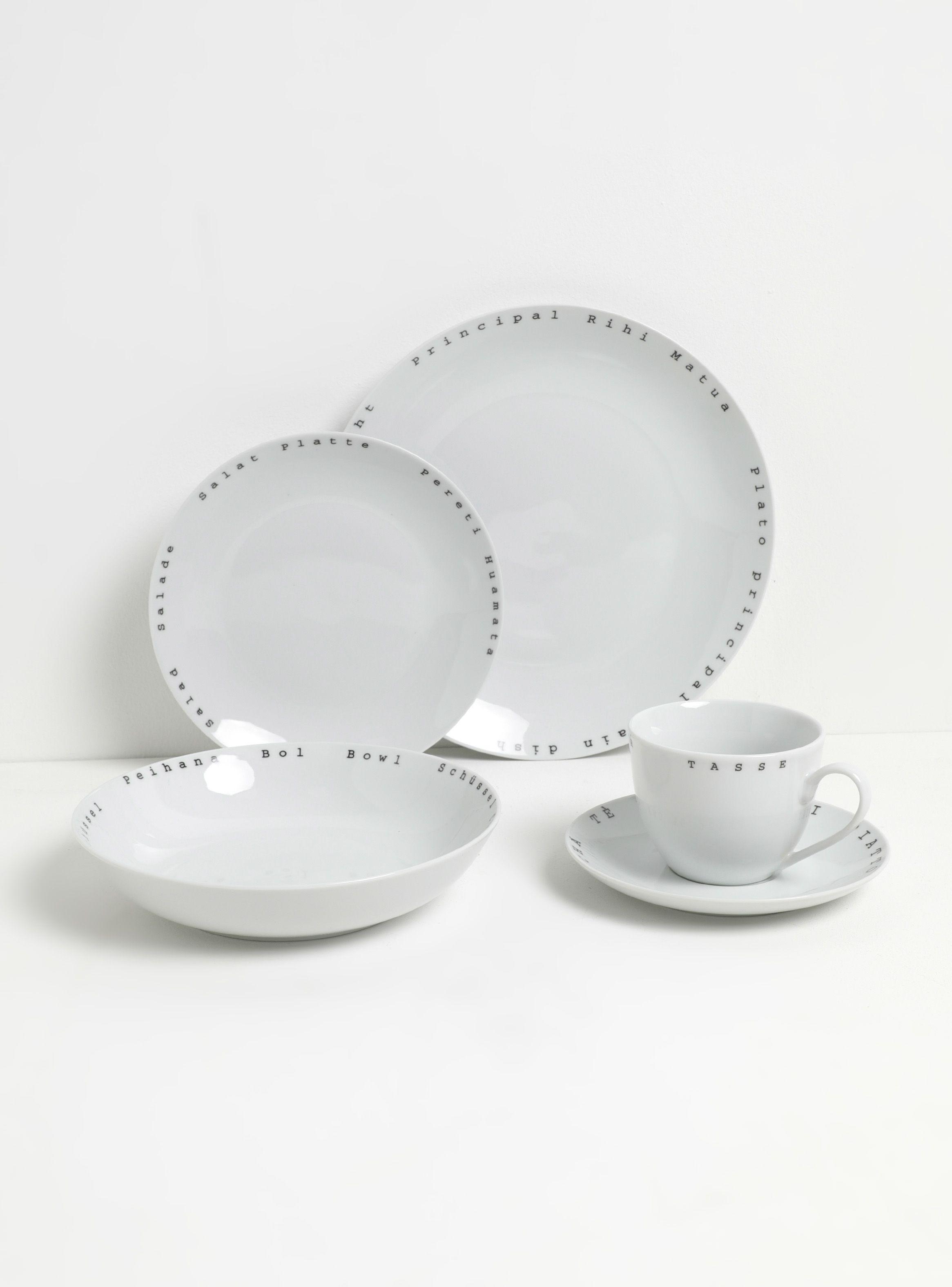 Set Vajilla 30 Piezas Porcelana Type-0