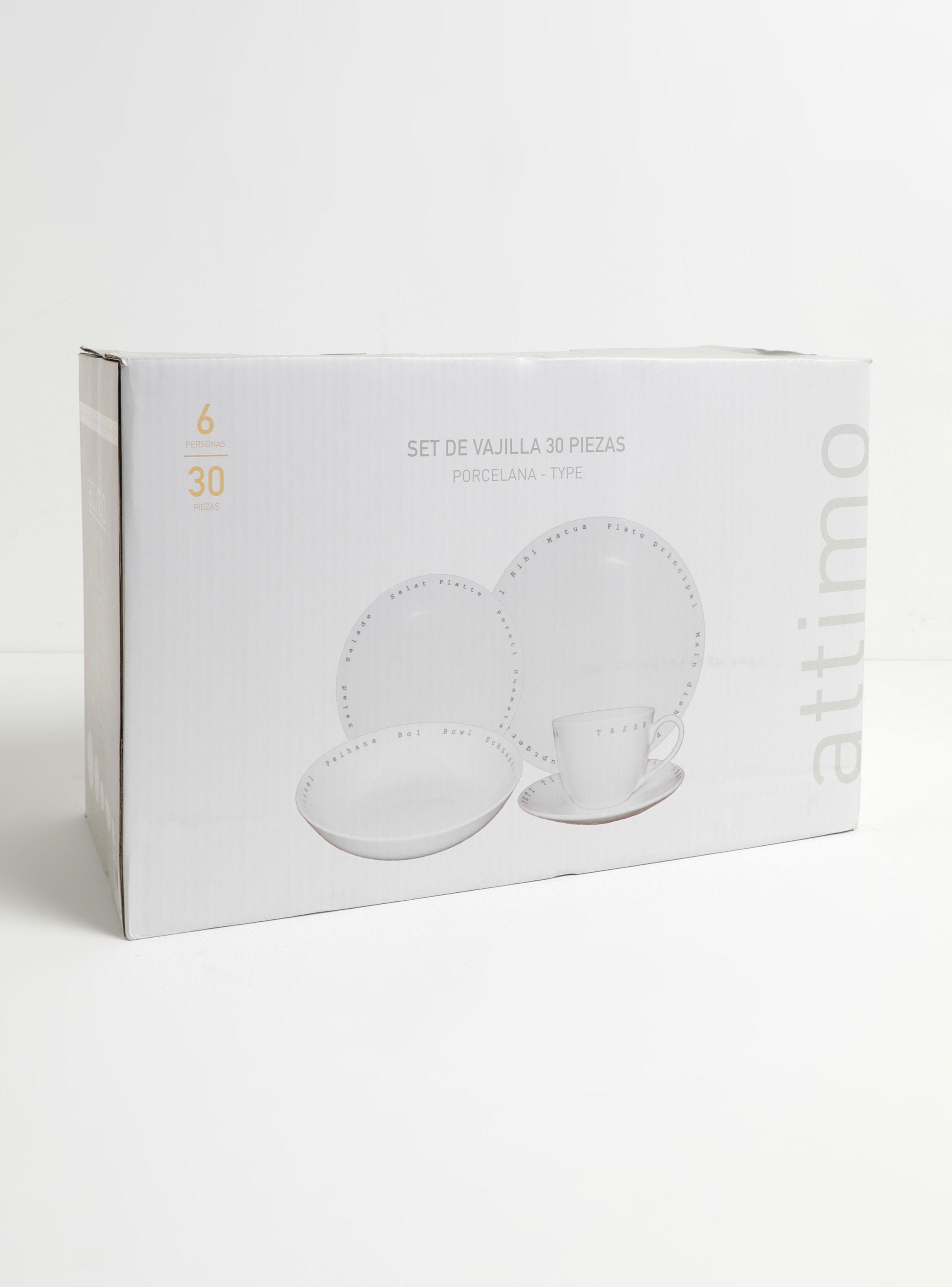 Set Vajilla 30 Piezas Porcelana Type-5