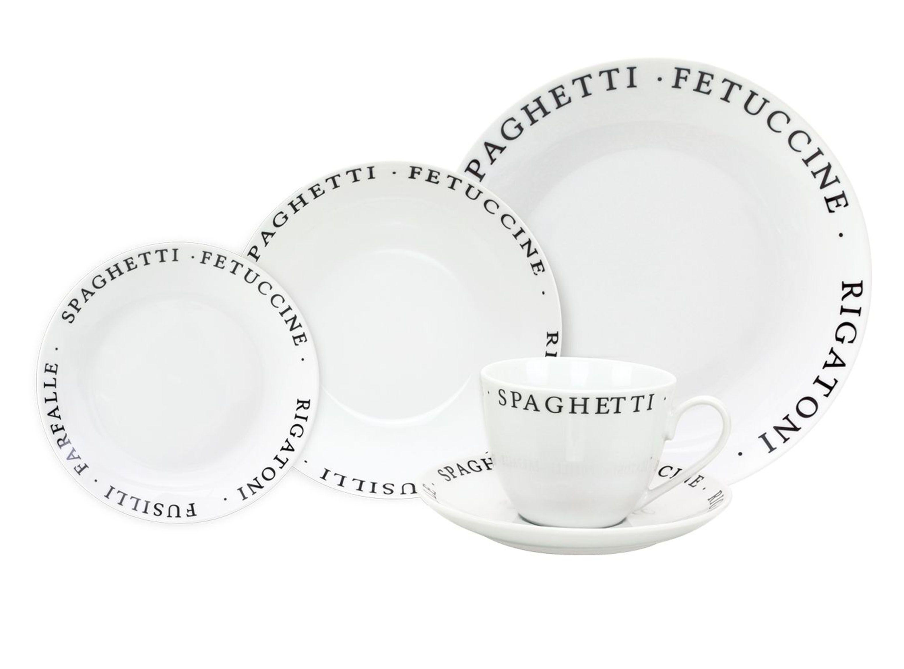 Set Porcelana 30 Piezas Fetuccine Attimo-0