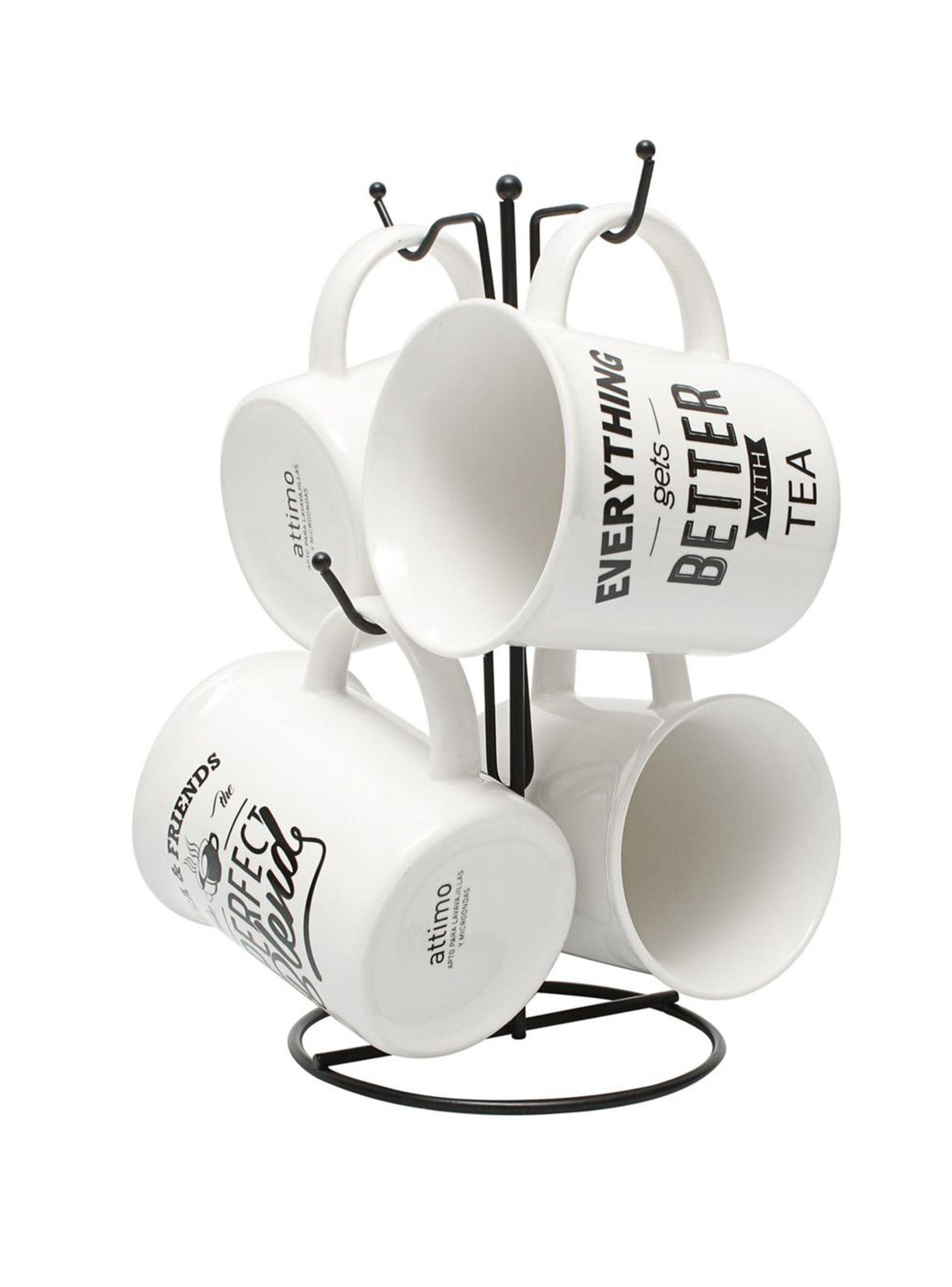 Set Atril 4 Tazas Attimo-0