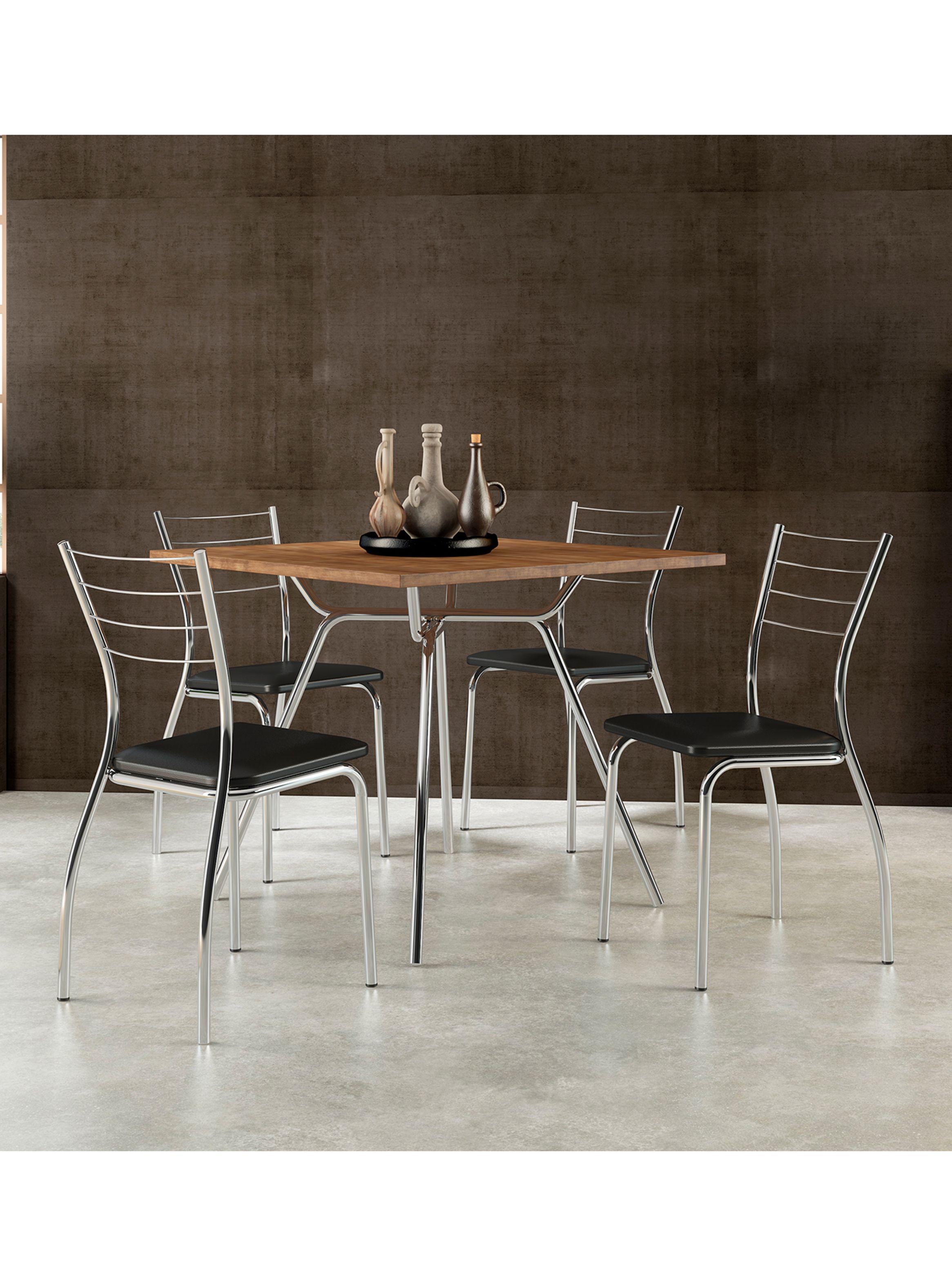 Mesa Comedor 90 x 90 cm Design Native-2