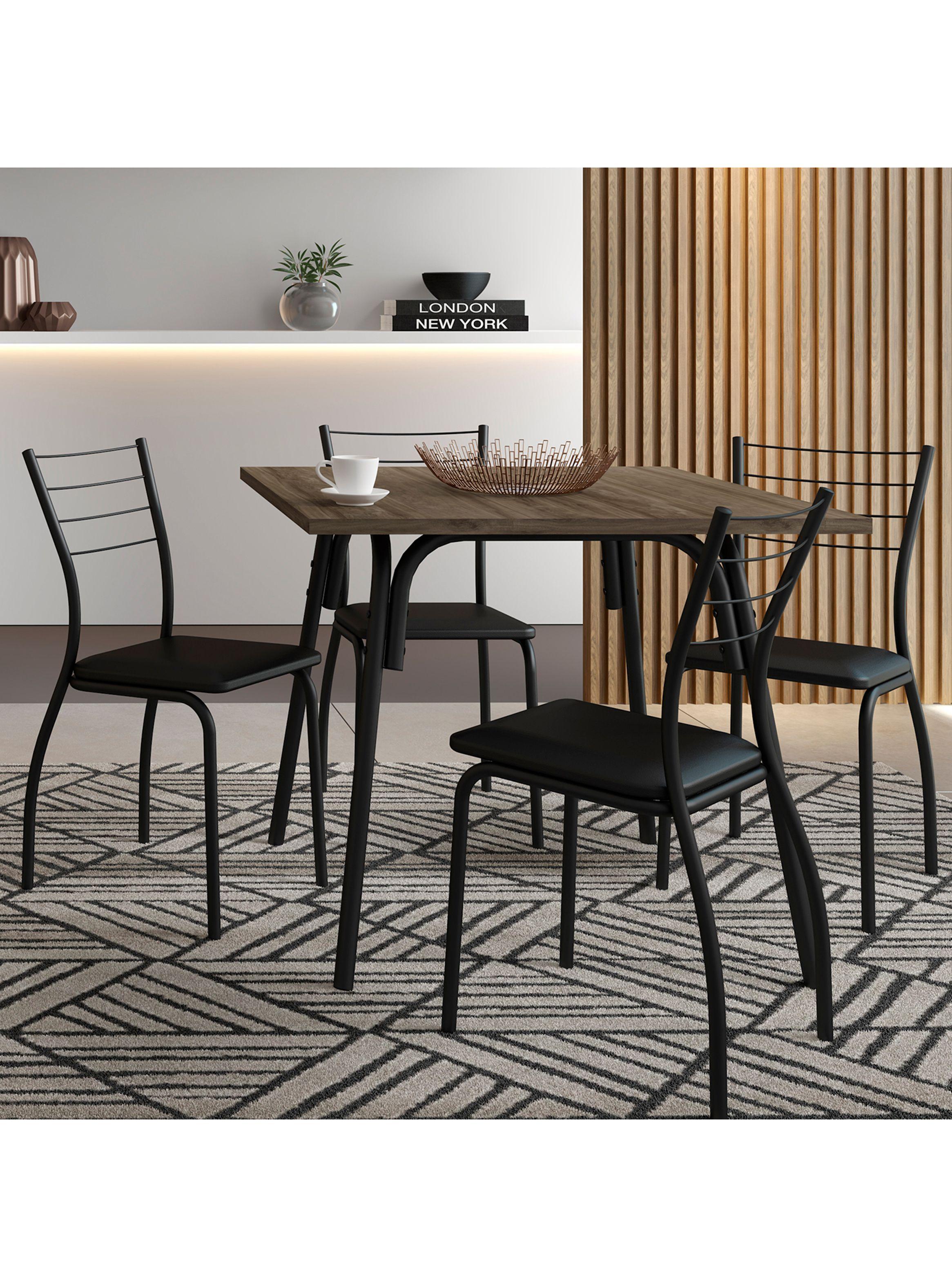 Mesa Comedor 90 x 90 cm Design Legno-2