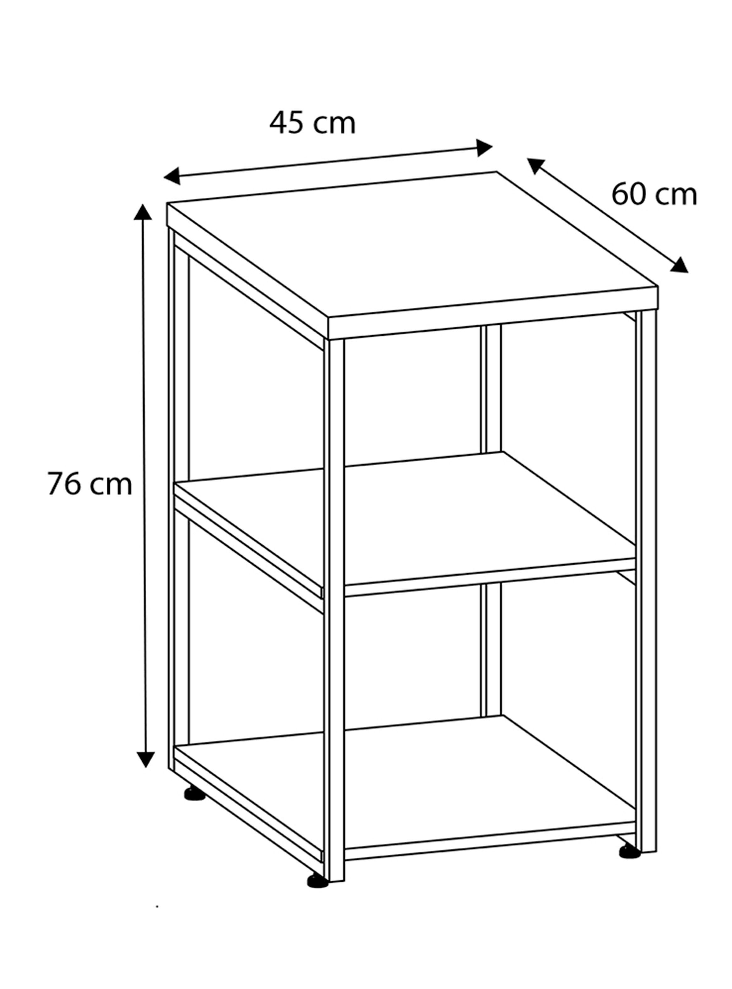 Mesa de Apoyo 3 Niveles Moscú-1