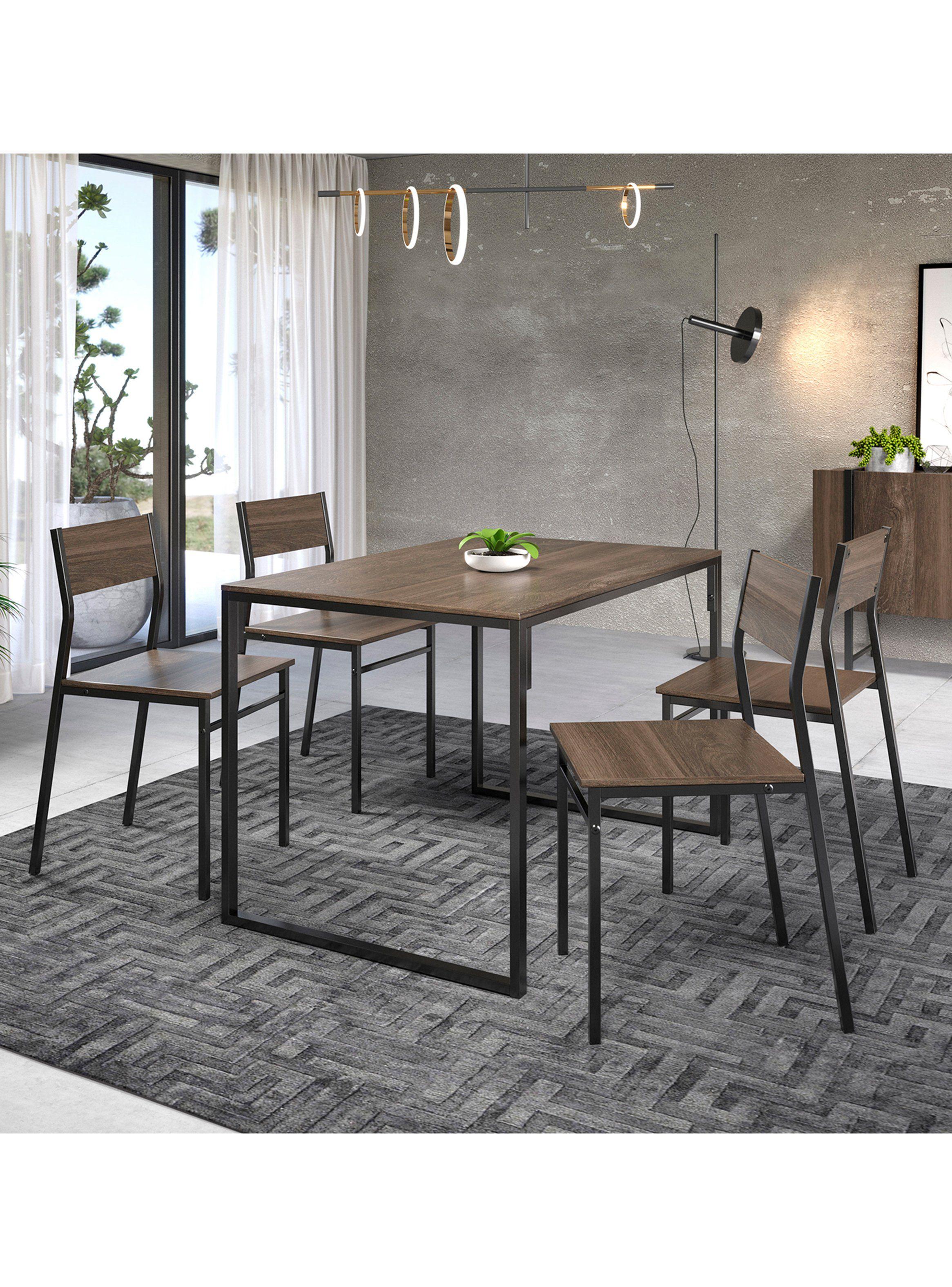 Mesa + 4 Sillas Design-2