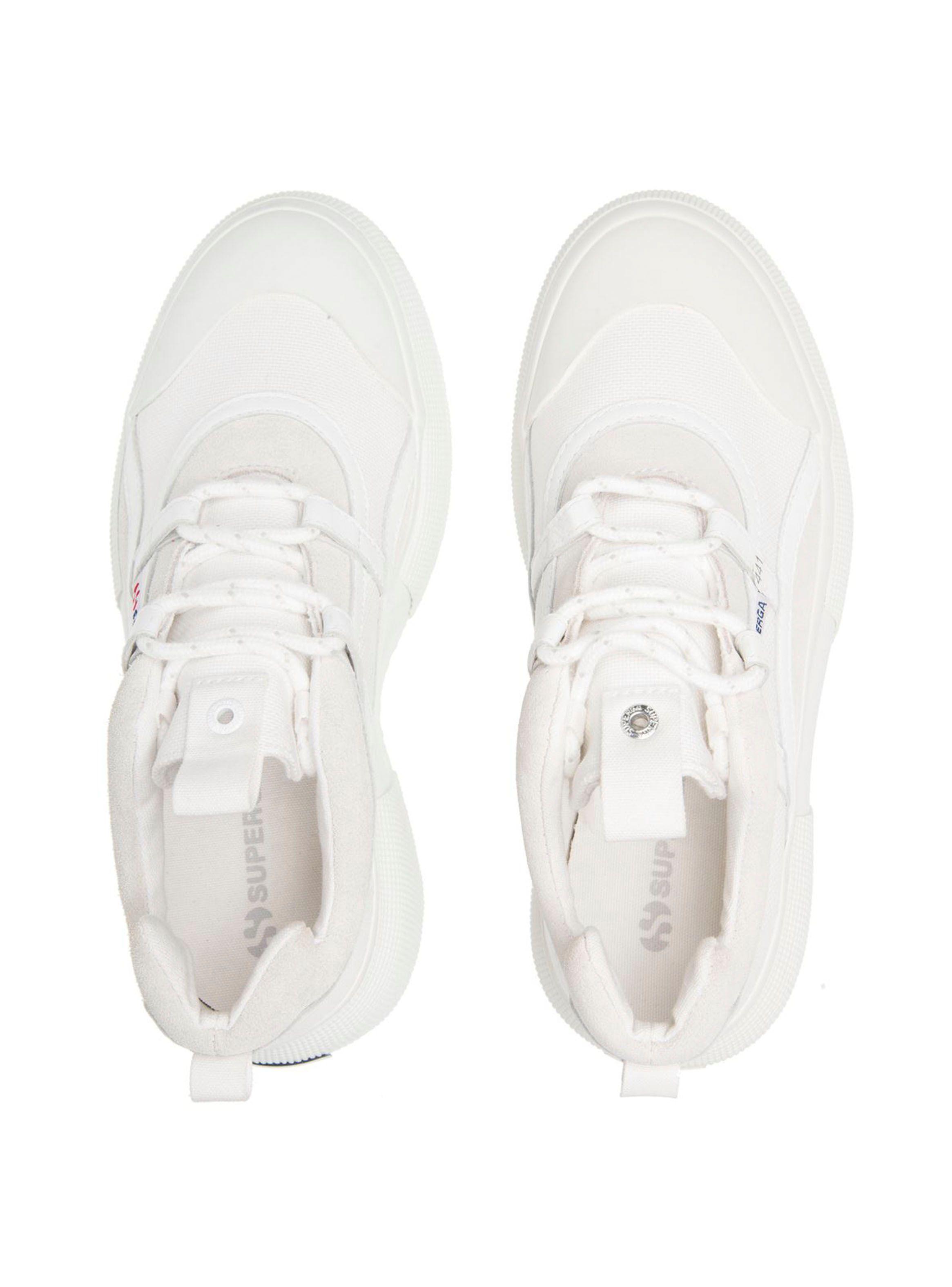 Zapatilla Superga Urbana Hyper Bubble Cotsuew Blanca Mujer-2